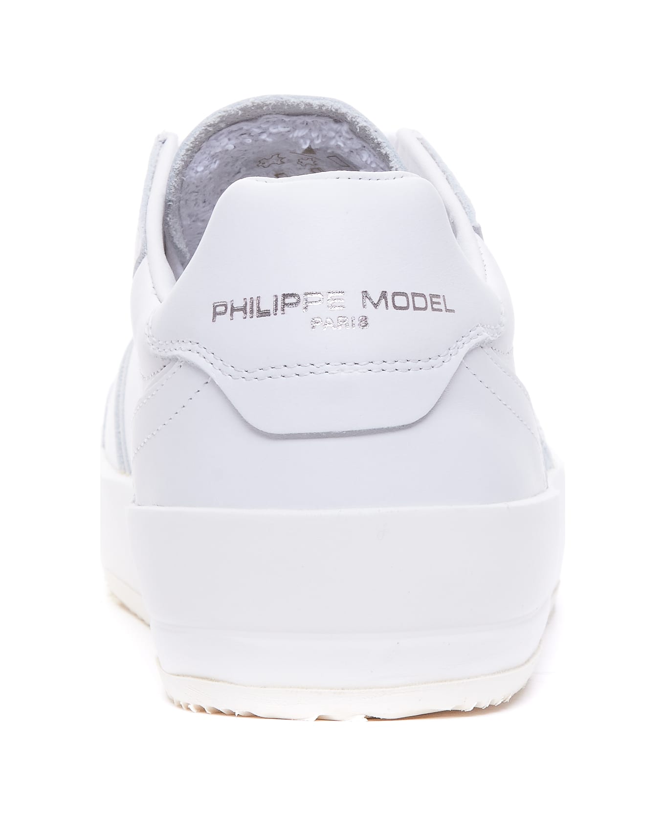 Philippe Model Nice Low Sneakers - Veau Blanc