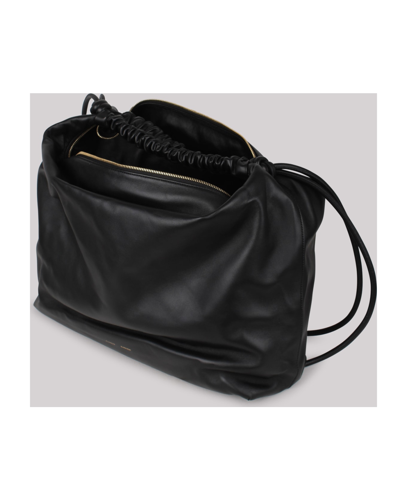 Proenza Schouler Large Drawstring Leather Shoulder Bag トートバッグ