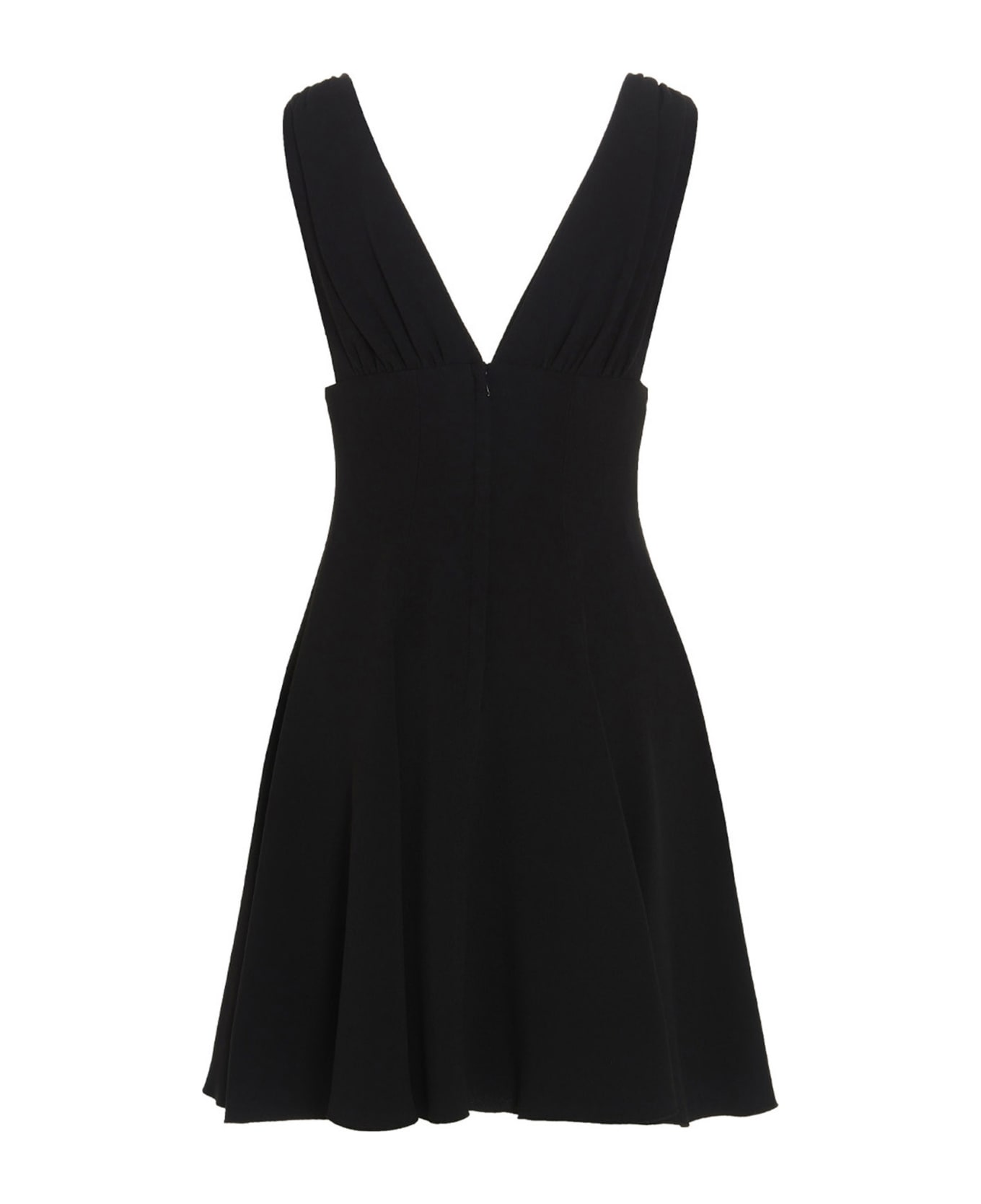Dolce 
Gabbana Jewel Logo Dress - Nero
