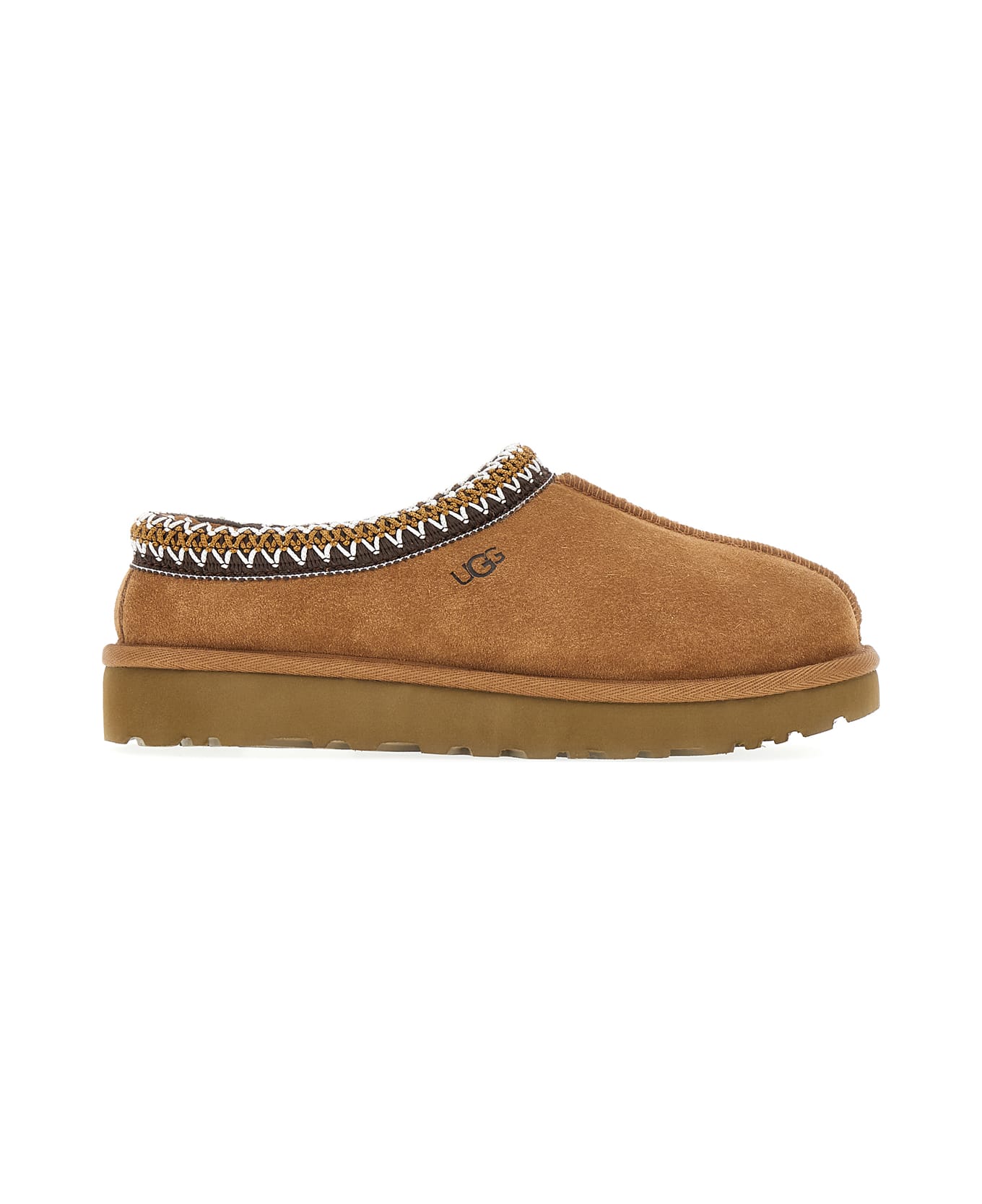 UGG Biscuit Suede Tasman Slippers - CHESTNUT