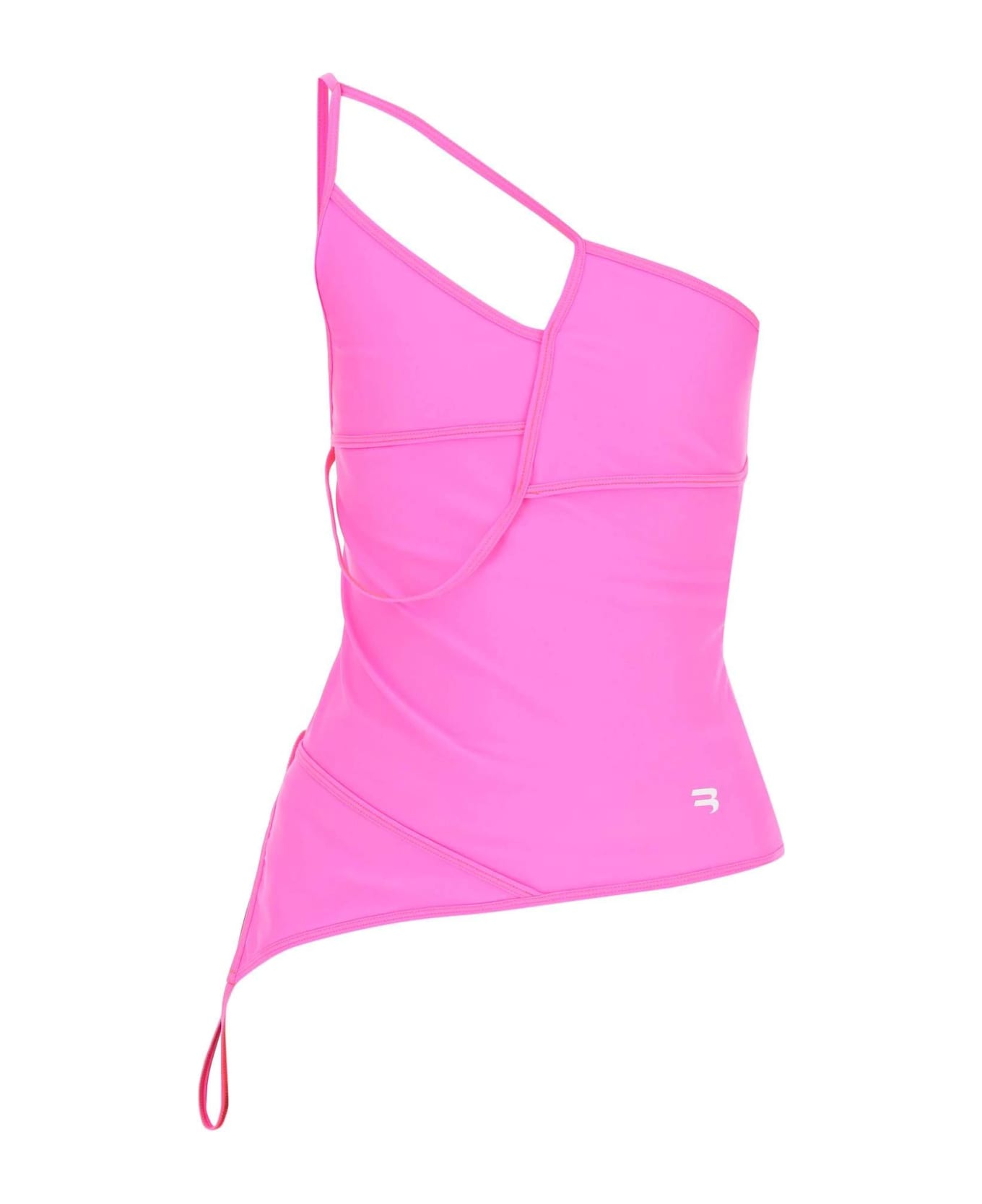 Balenciaga Lycra One-shoulder Top - Pink トップス