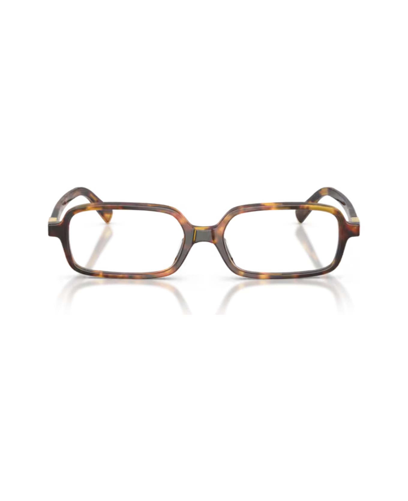 Miu Miu 0mu 01yv Miu Regard 14l1o1 Havana Miele Glasses - Havana