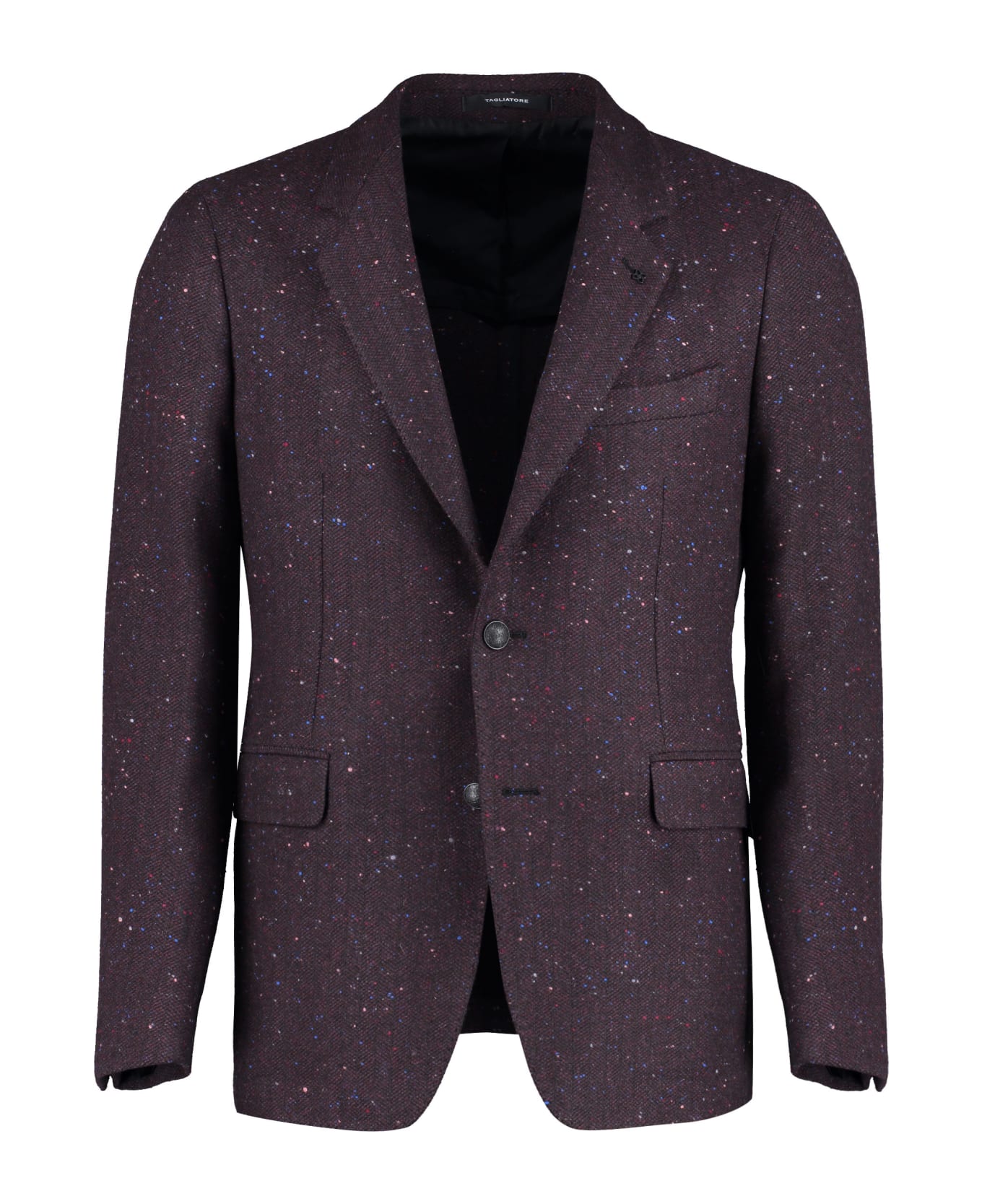 Tagliatore Single-breasted Two-button Jacket - Burgundy