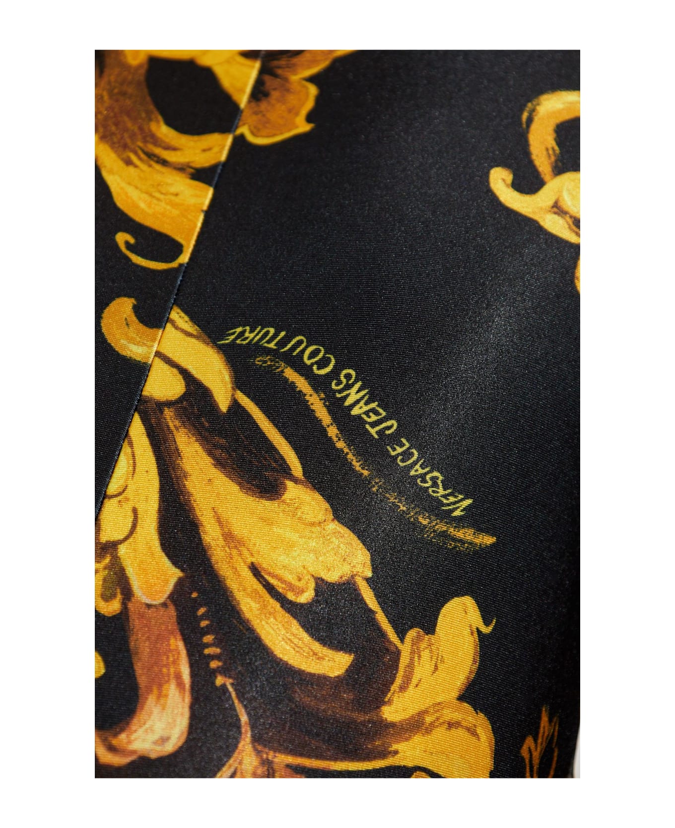 Versace Jeans Couture Fitted Jumpsuit - BLACK/GOLD