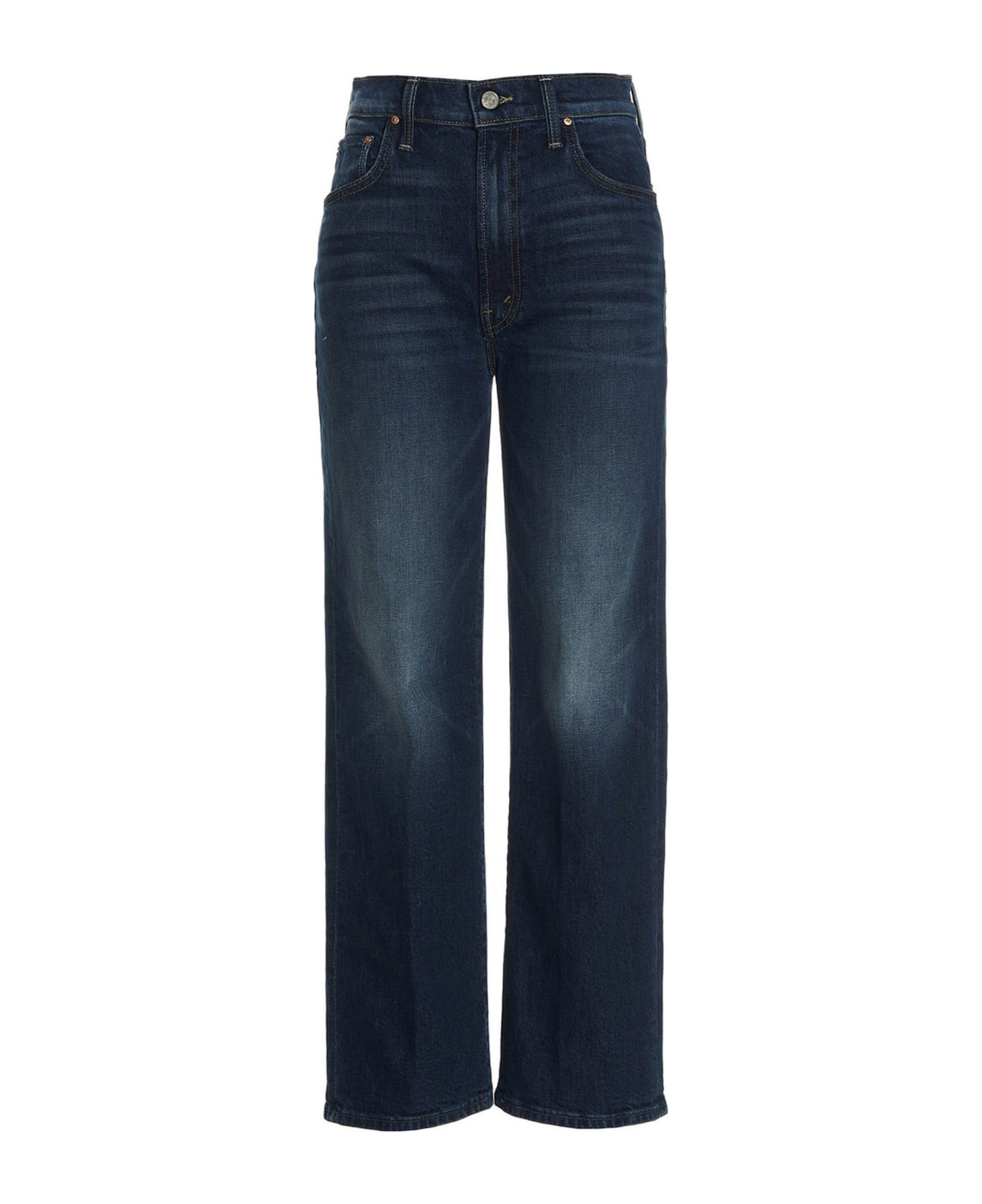 Mother 'the Rambler Zip Ankle  Jeans - Blue