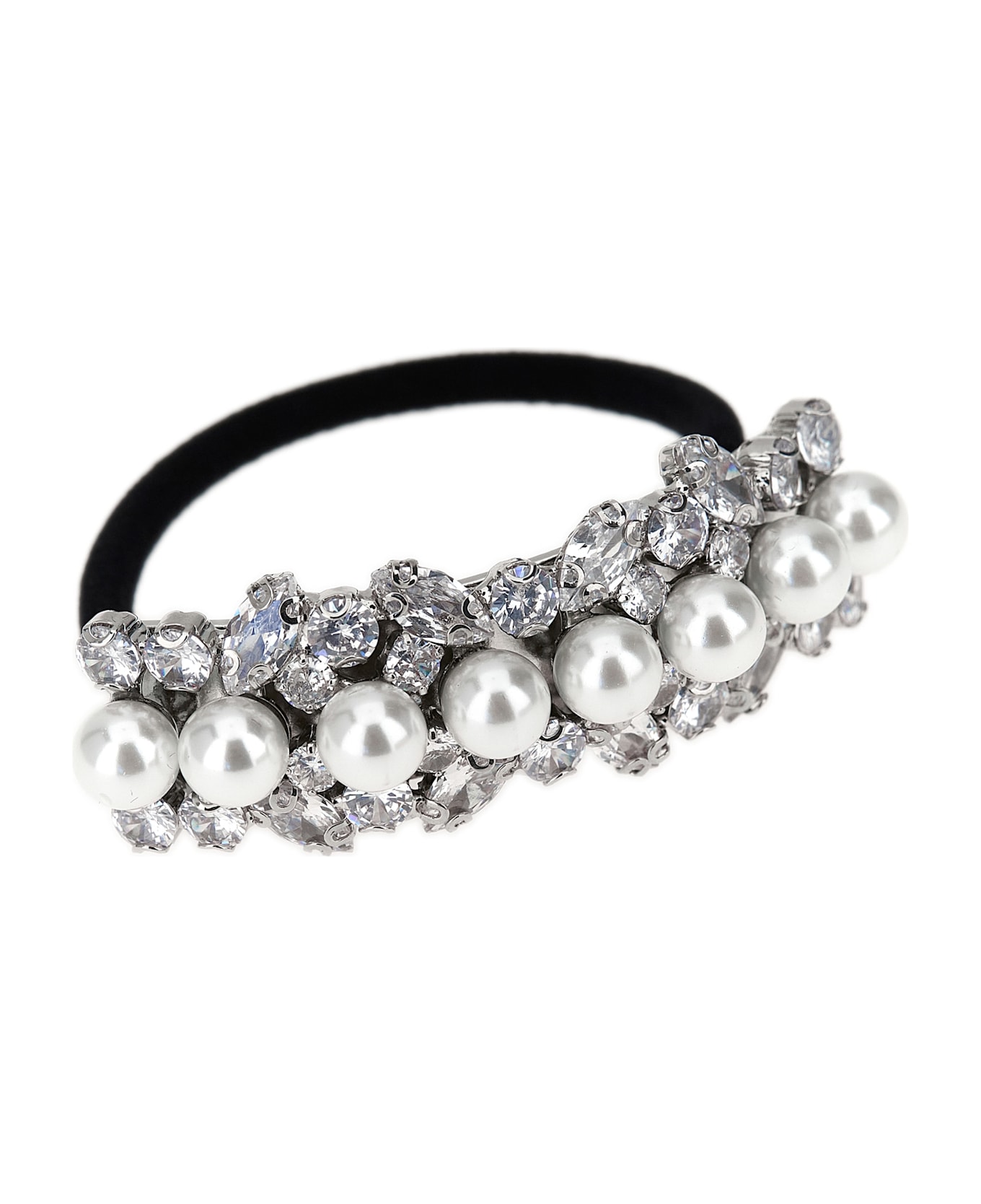 self-portrait 
multi Crystal
 Hair Elastic - Silver