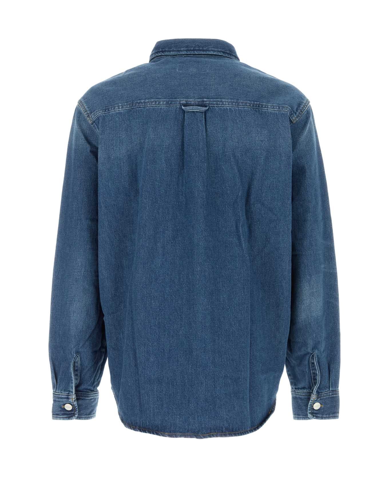 Carhartt Harvey Denim Overshirt - CHARCOAL