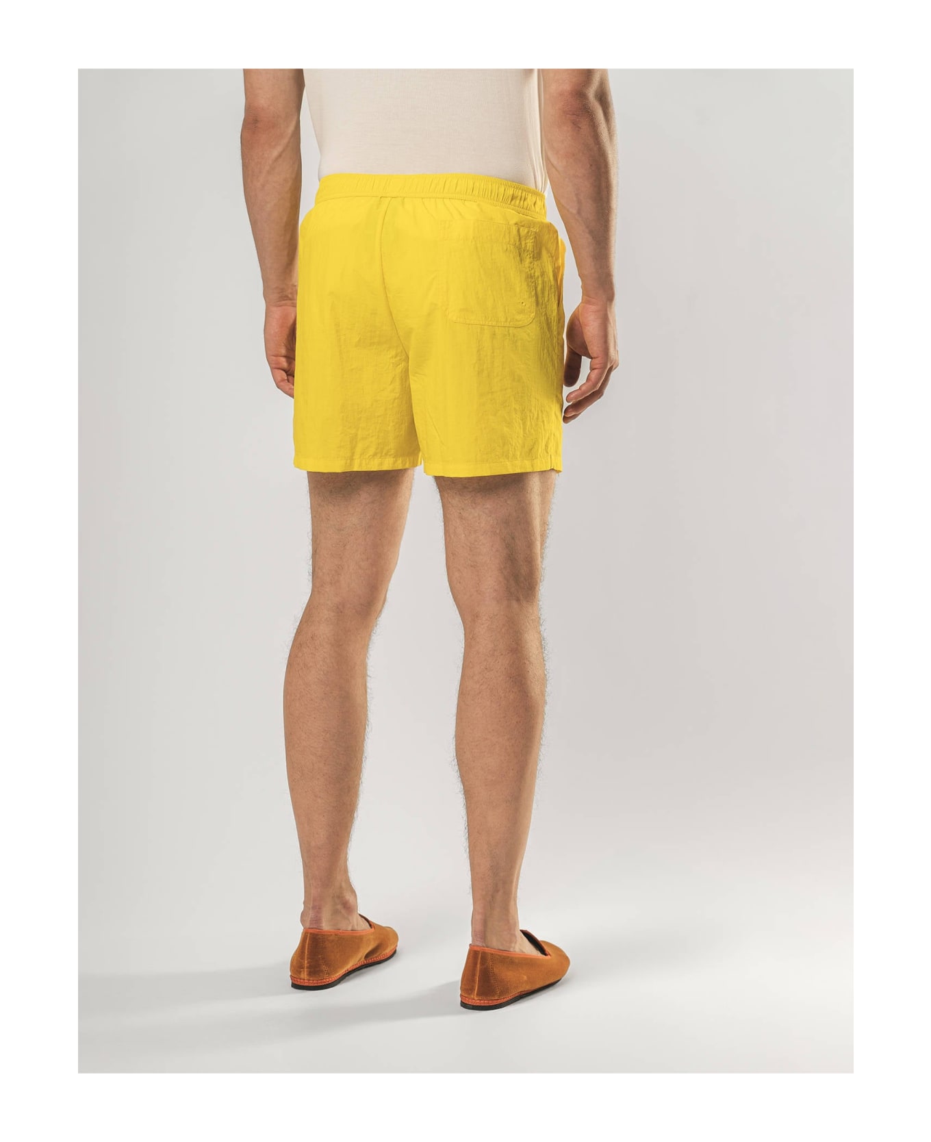 Larusmiani Swim Shorts Dorji Mare Swimming Trunks - Yellow