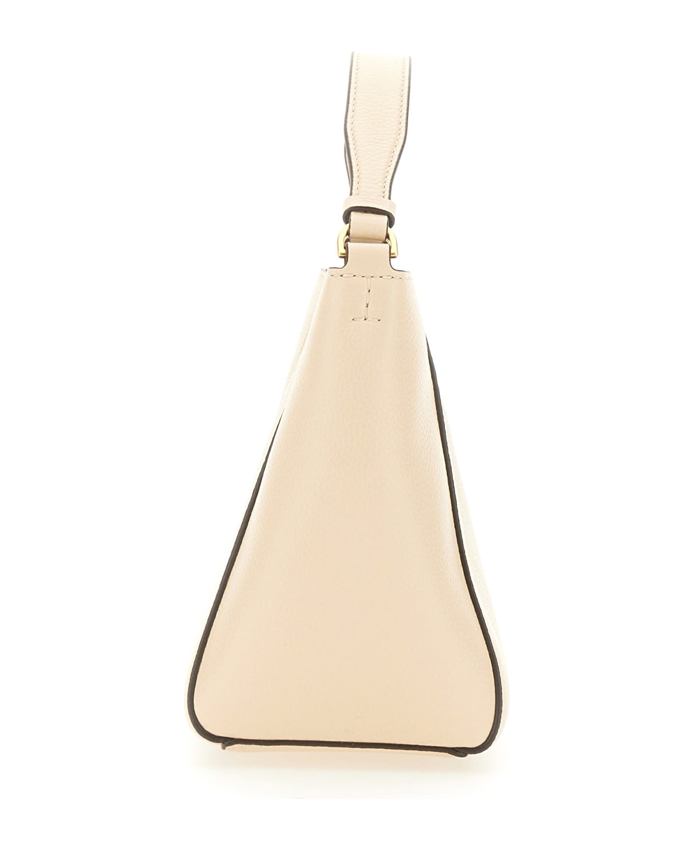 Tory Burch Mcgraw Bucket Bag - Beige