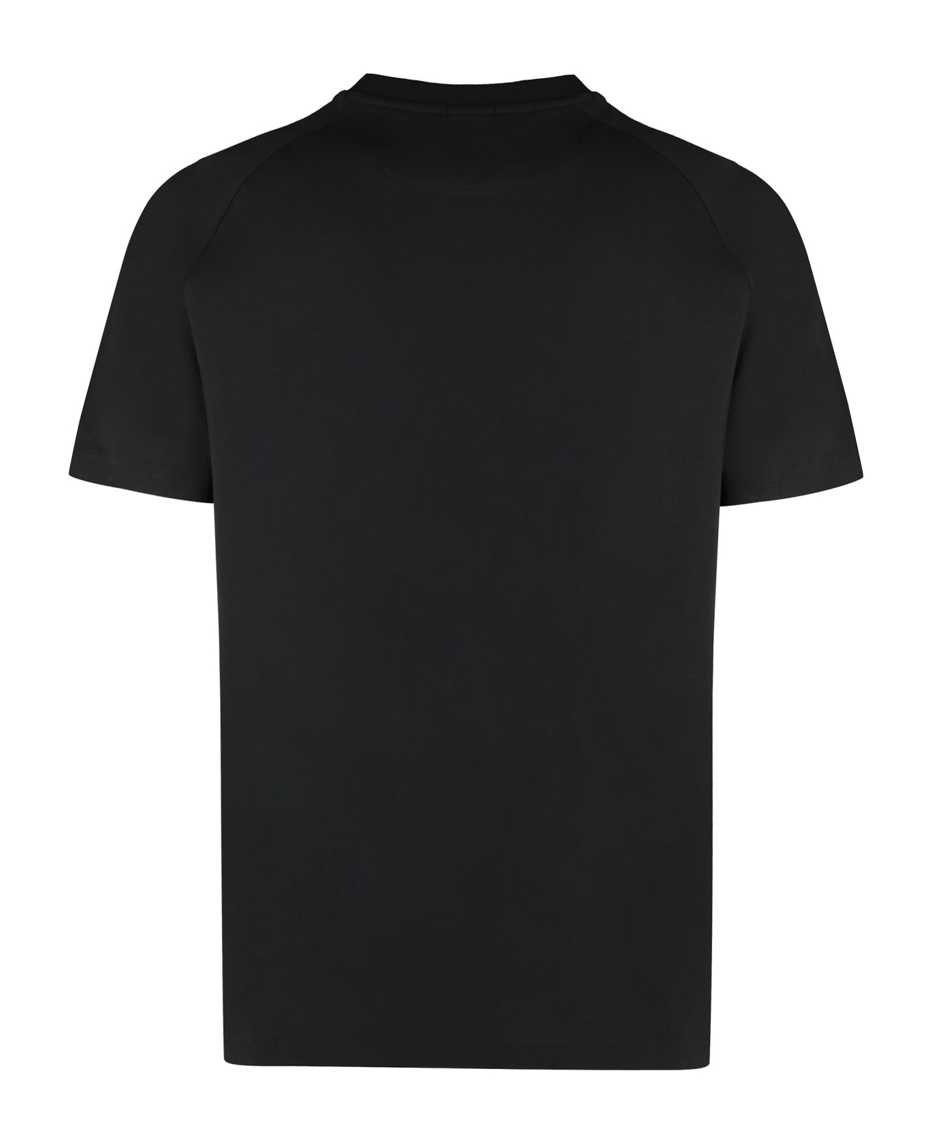 Hugo Boss Cotton Crew-neck T-shirt - Black シャツ