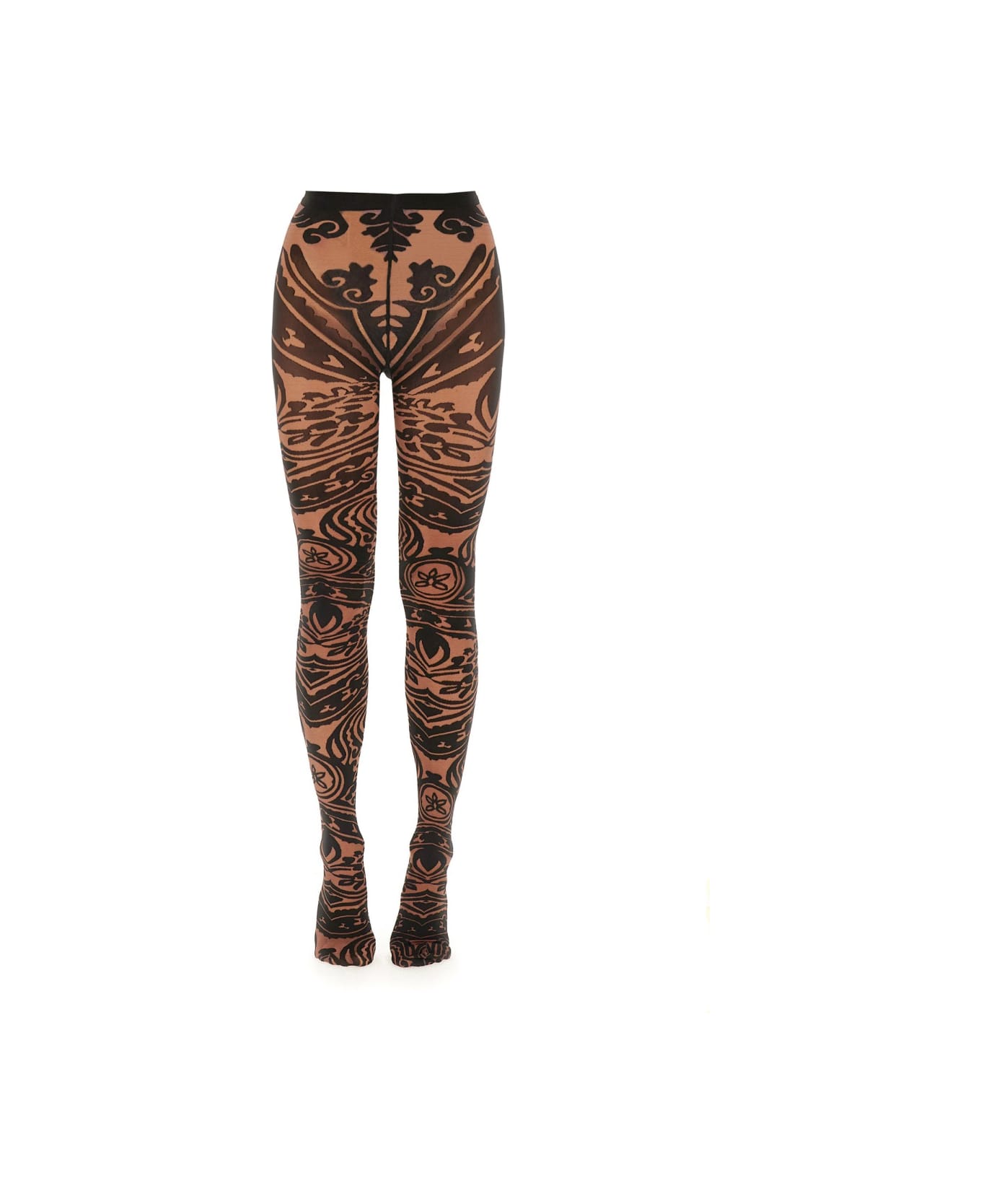 Etro X Wolford Tights - Brown