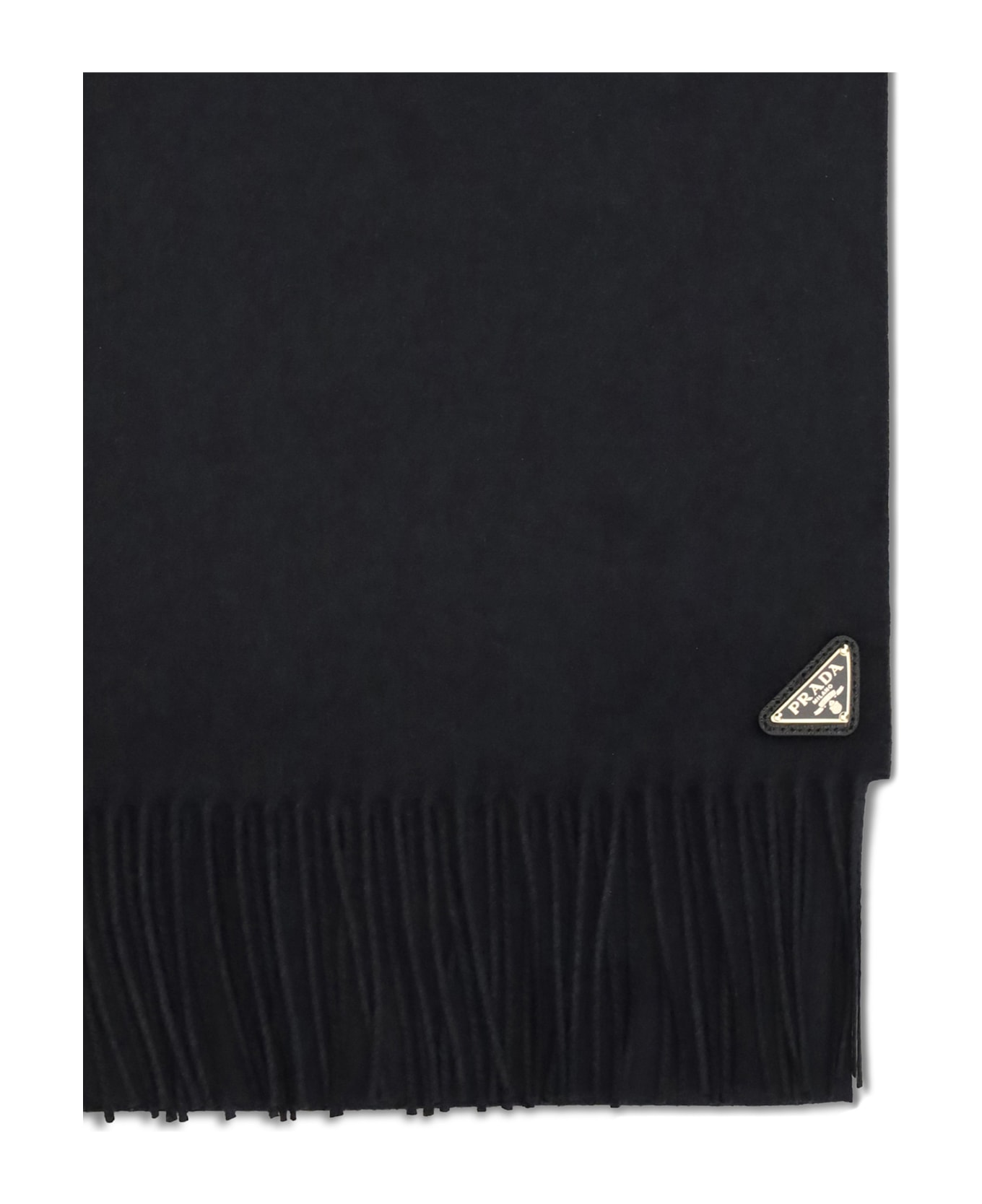 Prada Silk And Cashmere Scarf