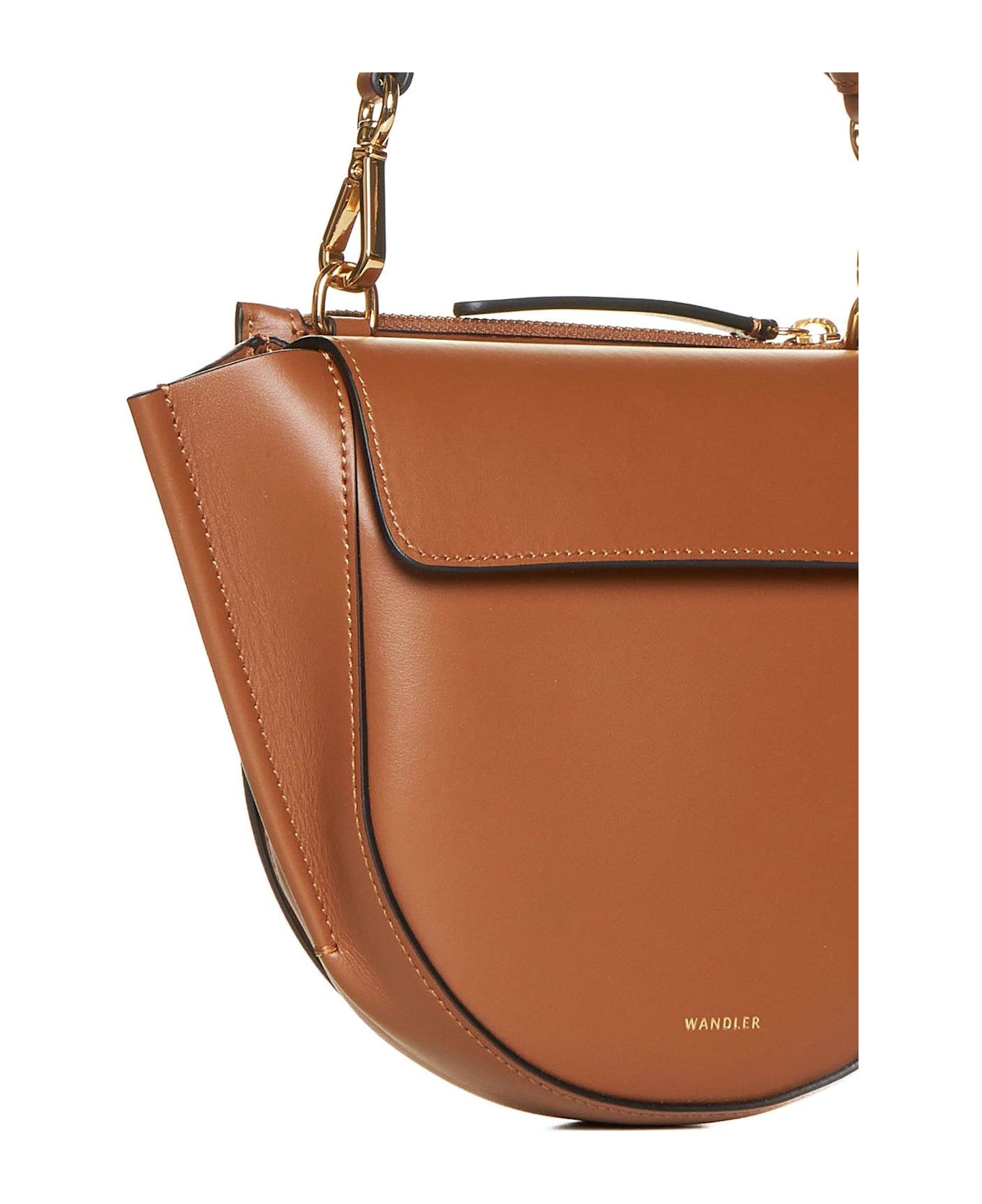 Wandler Hortensia Mini Tote Bag - Brown