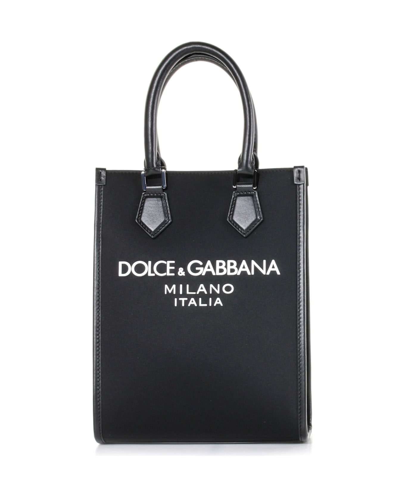 Dolce & Gabbana Small Nylon Bag - NERO
