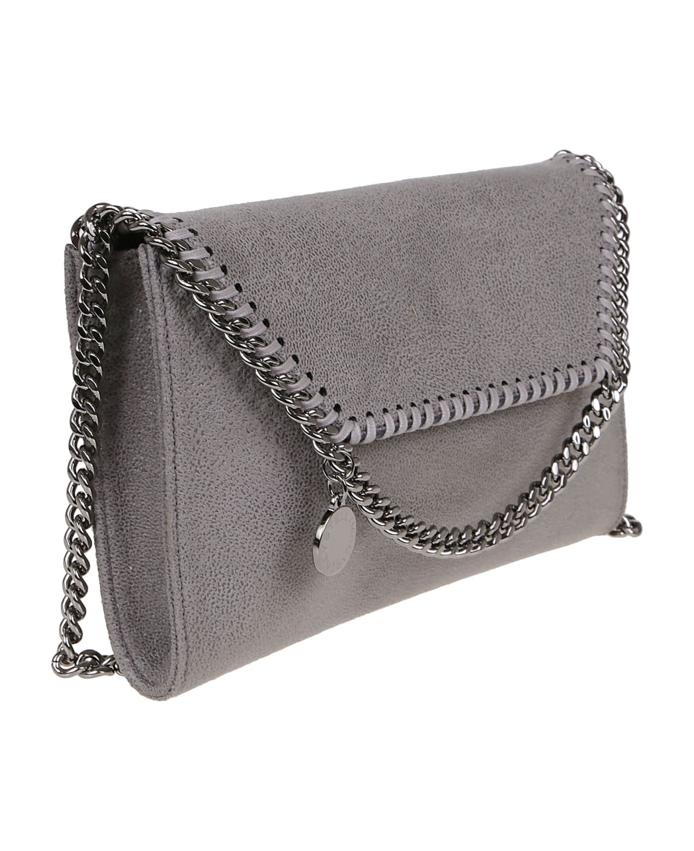 Stella McCartney Mini Crossbody Eco Shaggy Deer - Light Grey クラッチバッグ