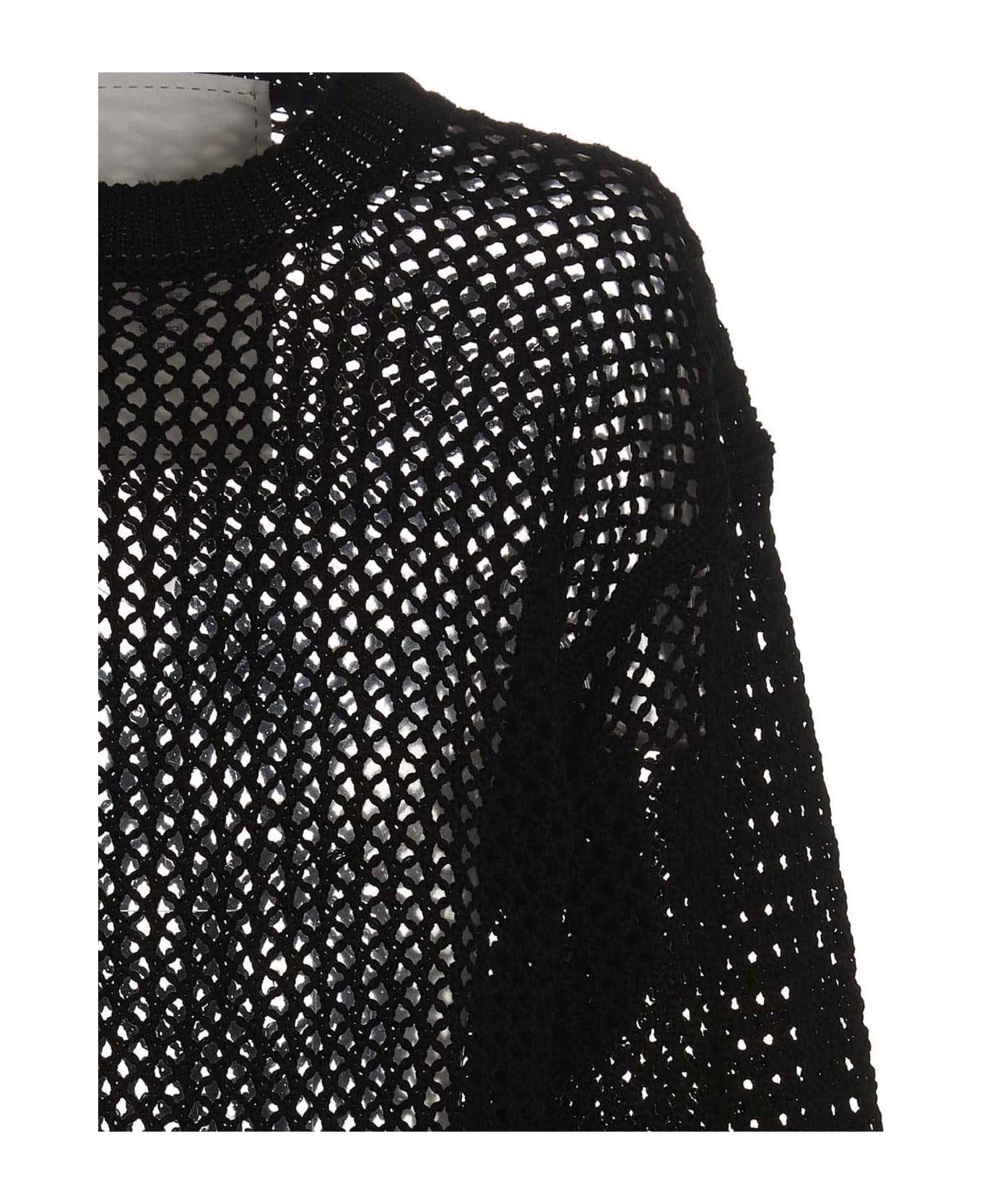 Ramael 'bio Cable' Sweater - Black   ニットウェア