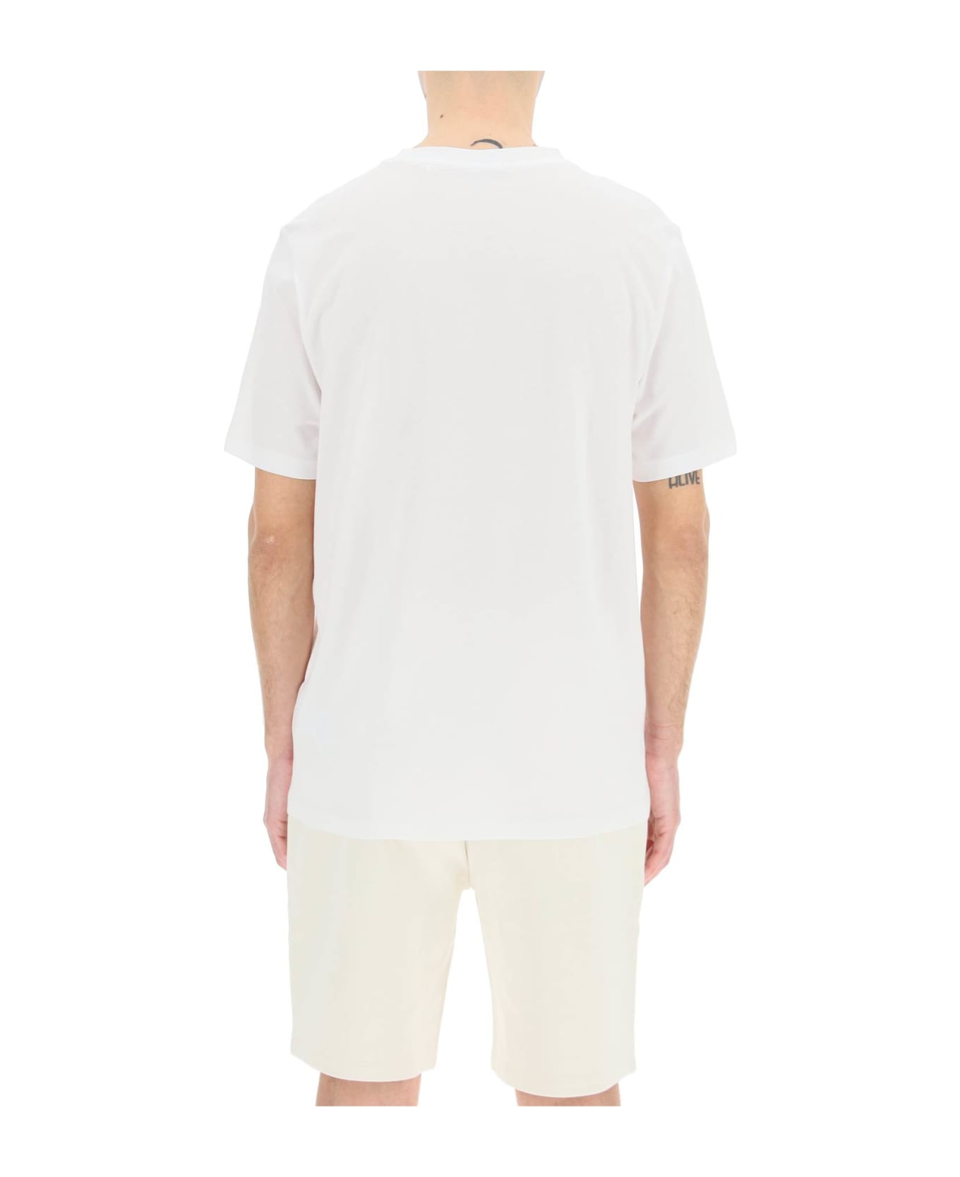 Hugo Boss Dulive T-shirt With Logo Box - WHITE (White)