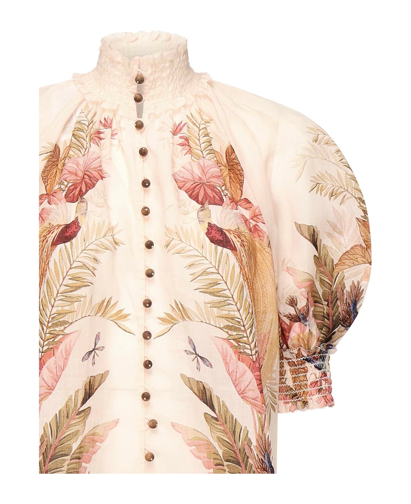 Zimmermann Ascension Ramie Shirt - MultiColour