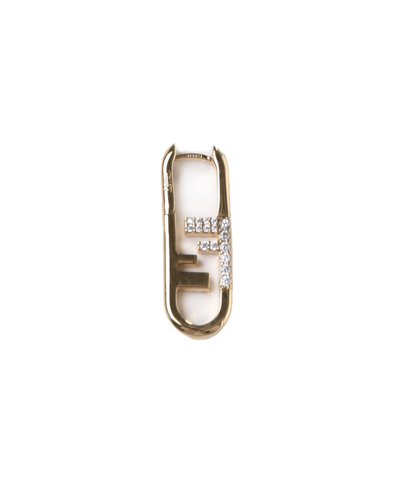 Fendi O'lock Earrings - Golden