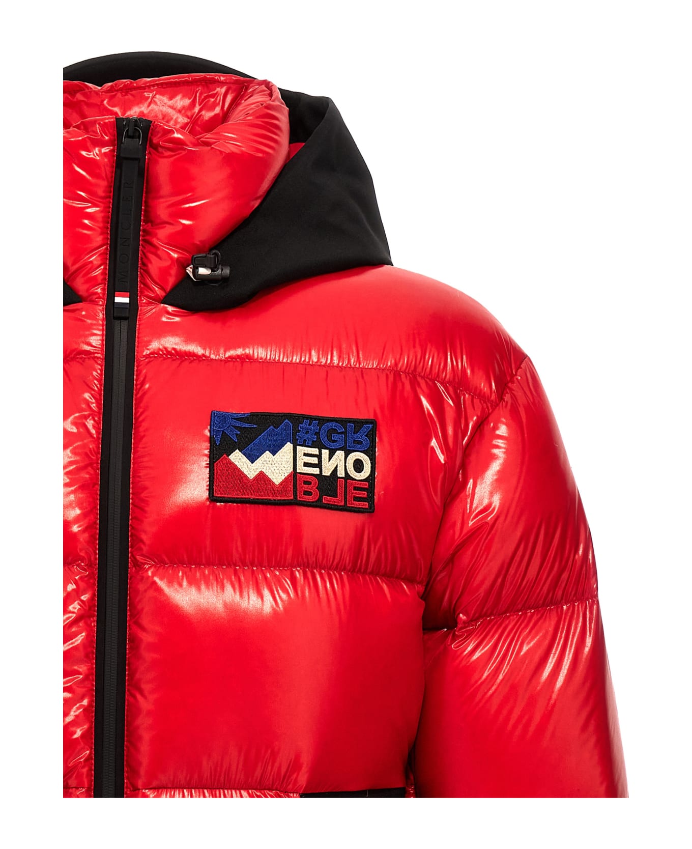Moncler Grenoble 'marcassin' Down Jacket - Red