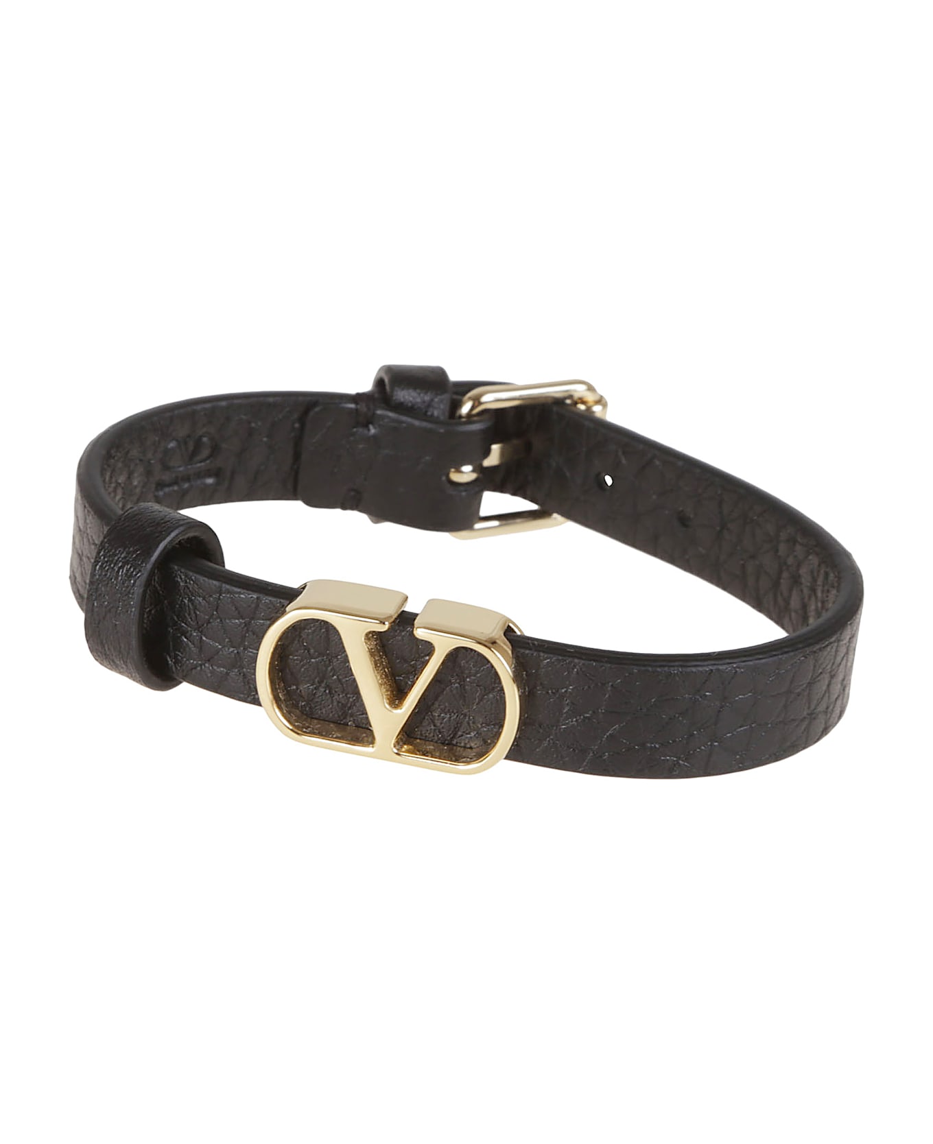 Valentino Garavani Leather Bracelet - No Nero