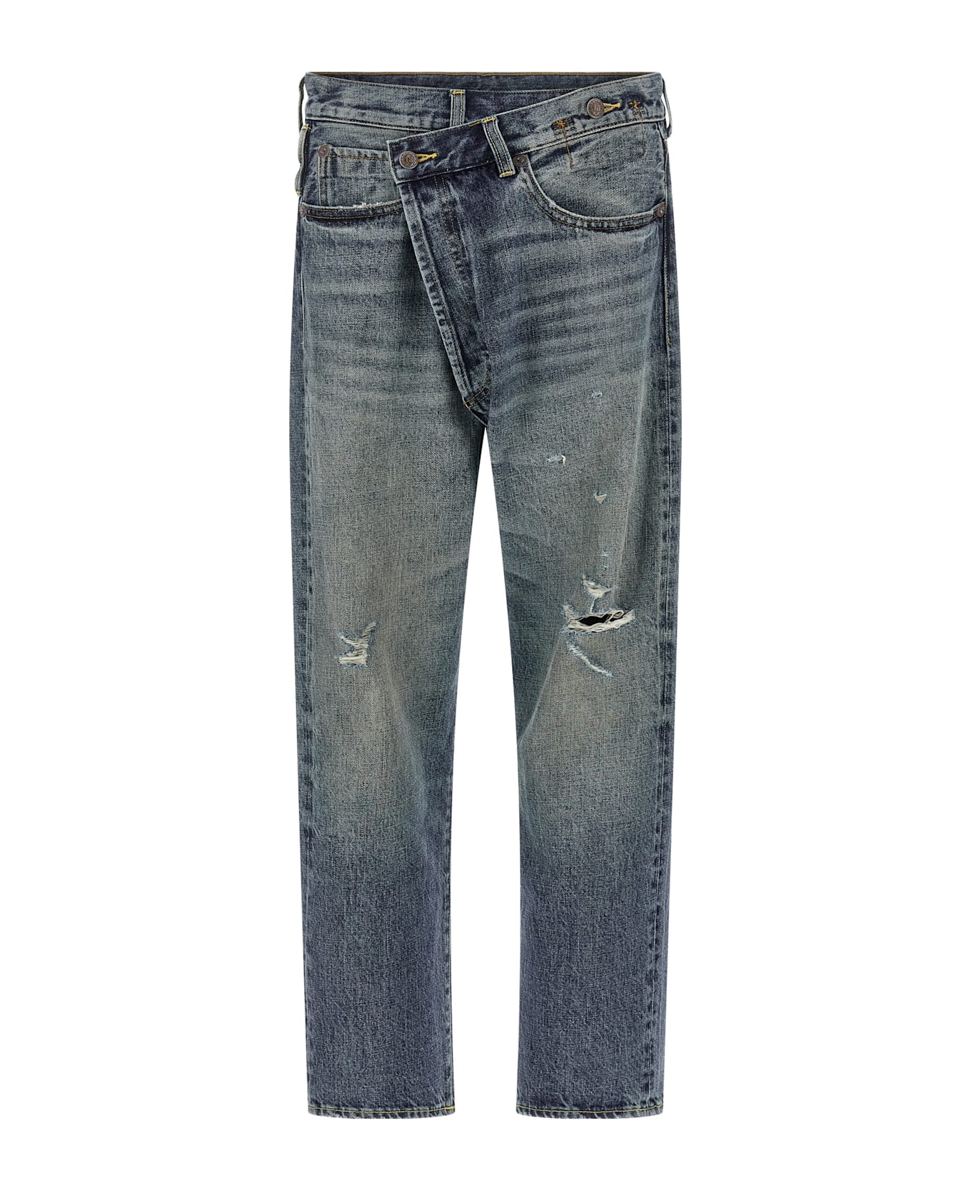 R13 
crossover
 Jeans - Blue デニム