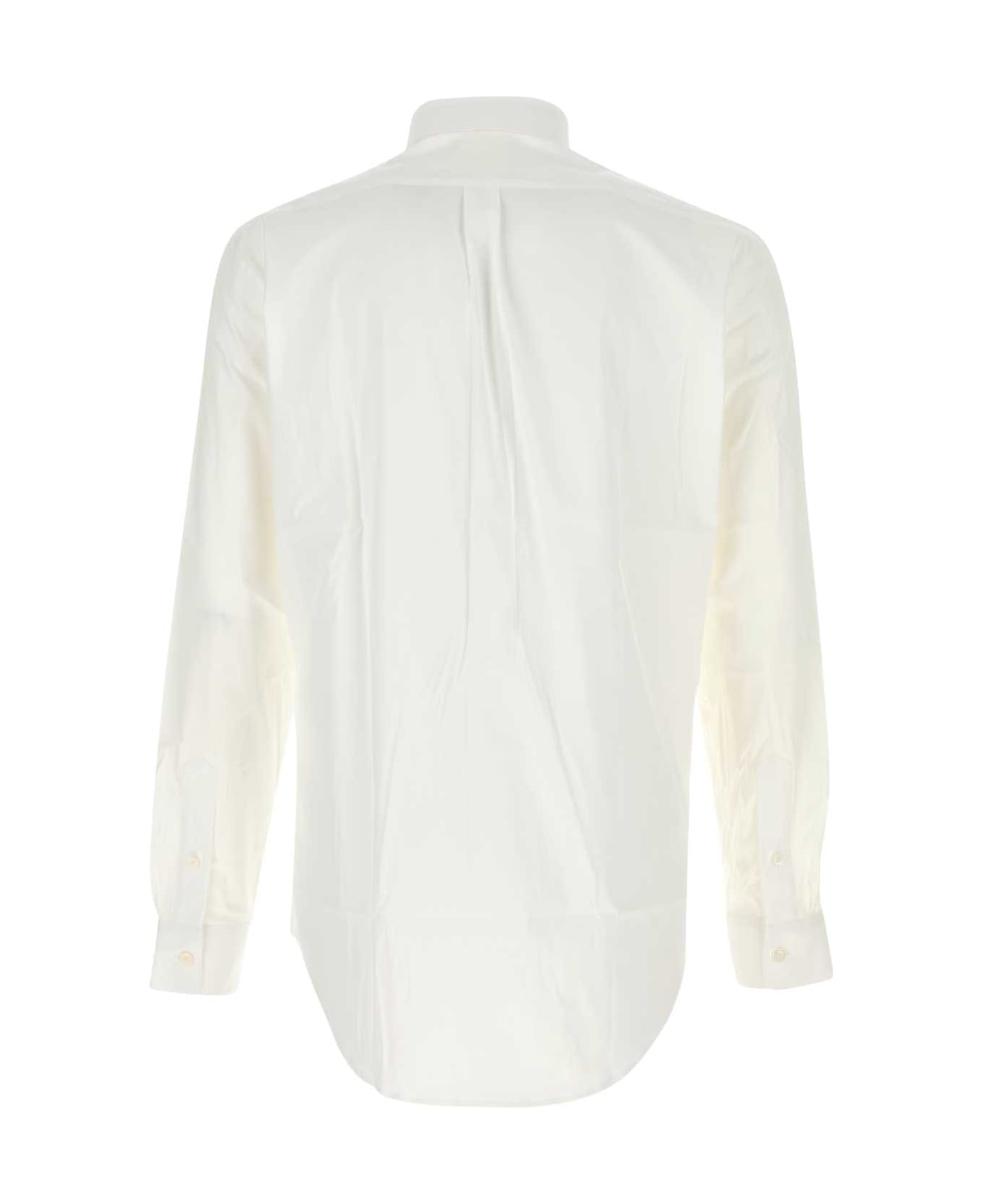 Givenchy White Poplin Shirt - White