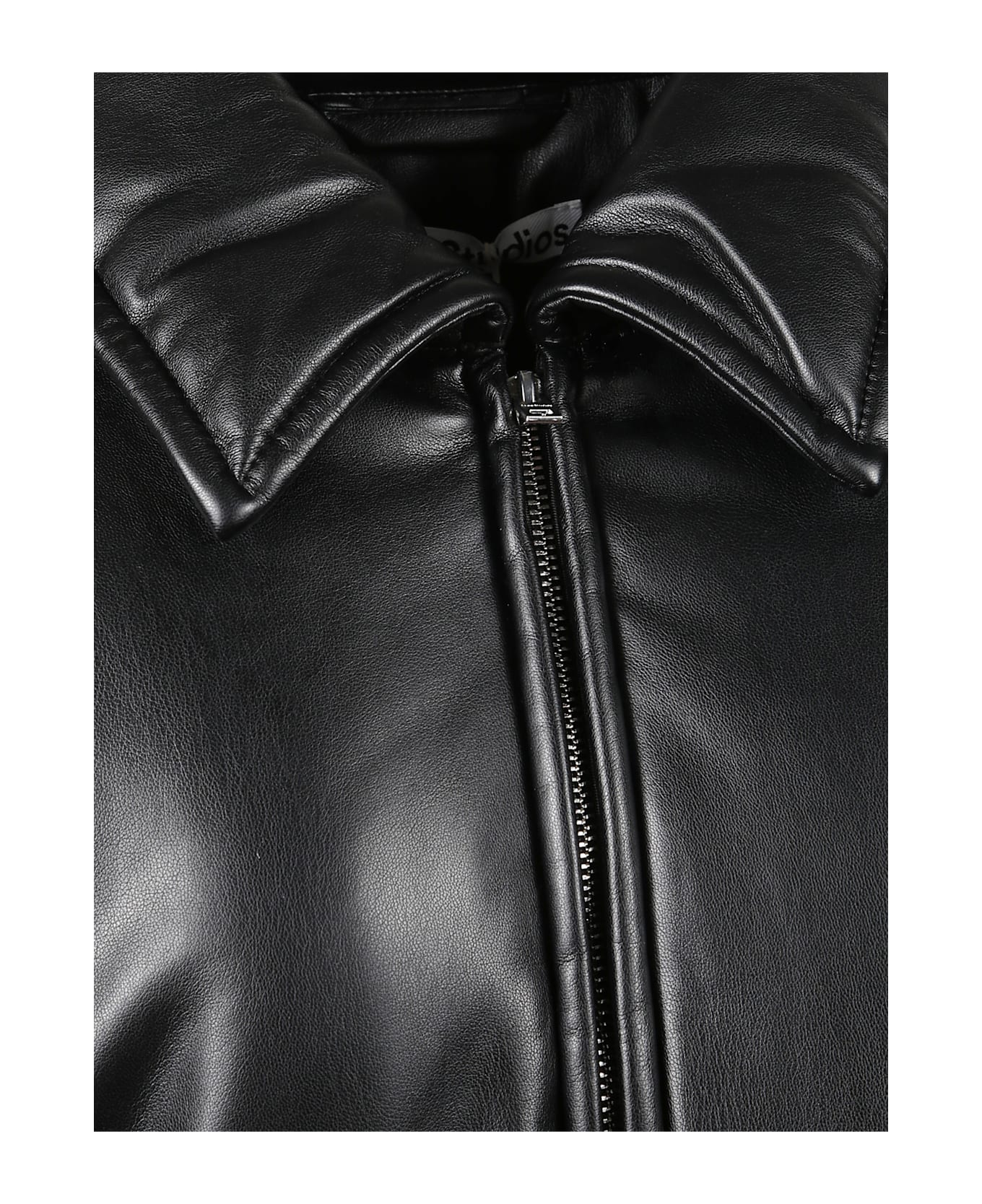 Acne Studios Lightweight Jacket With Zip - Black