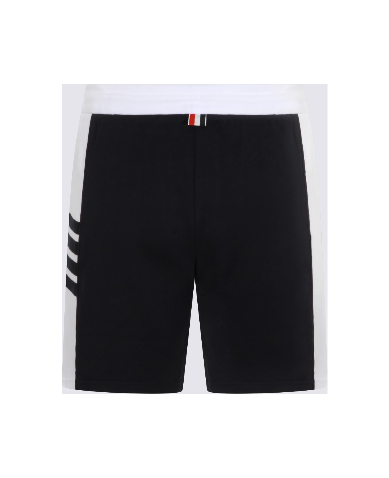 Thom Browne Blue Cotton Shorts - Blue