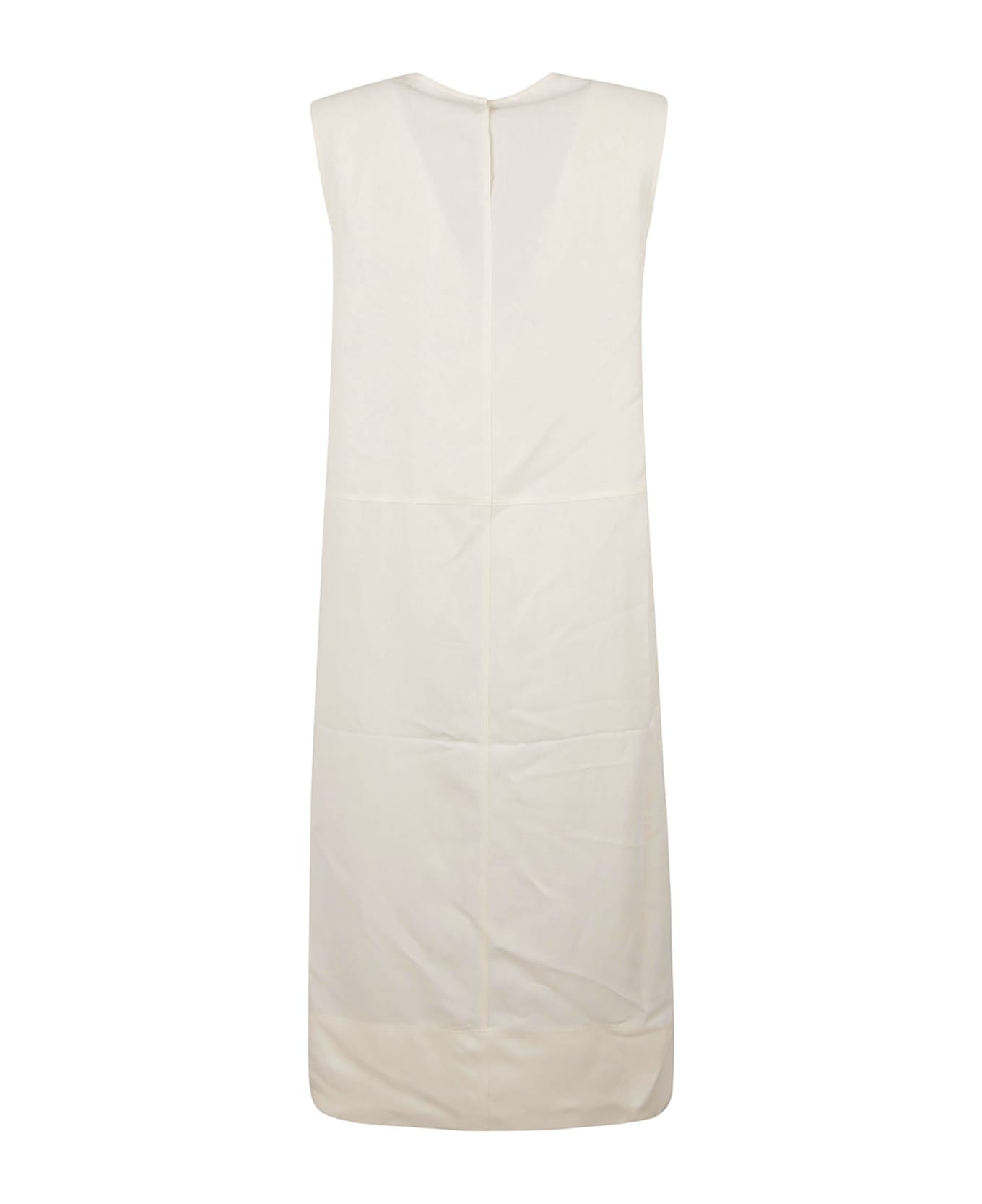 Fabiana Filippi Long-length Sleeveless Dress - Bianco