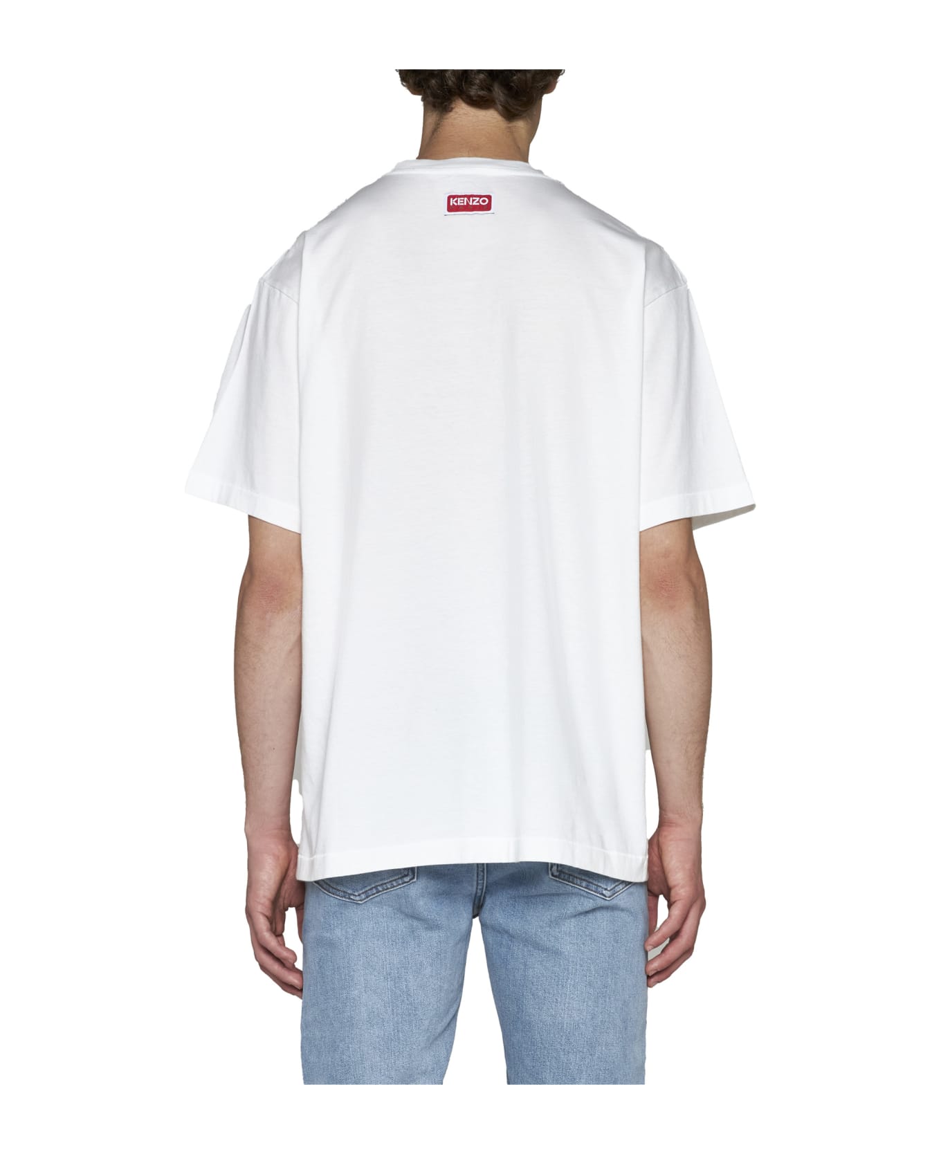 Kenzo Tiger Varsity T-shirt - White