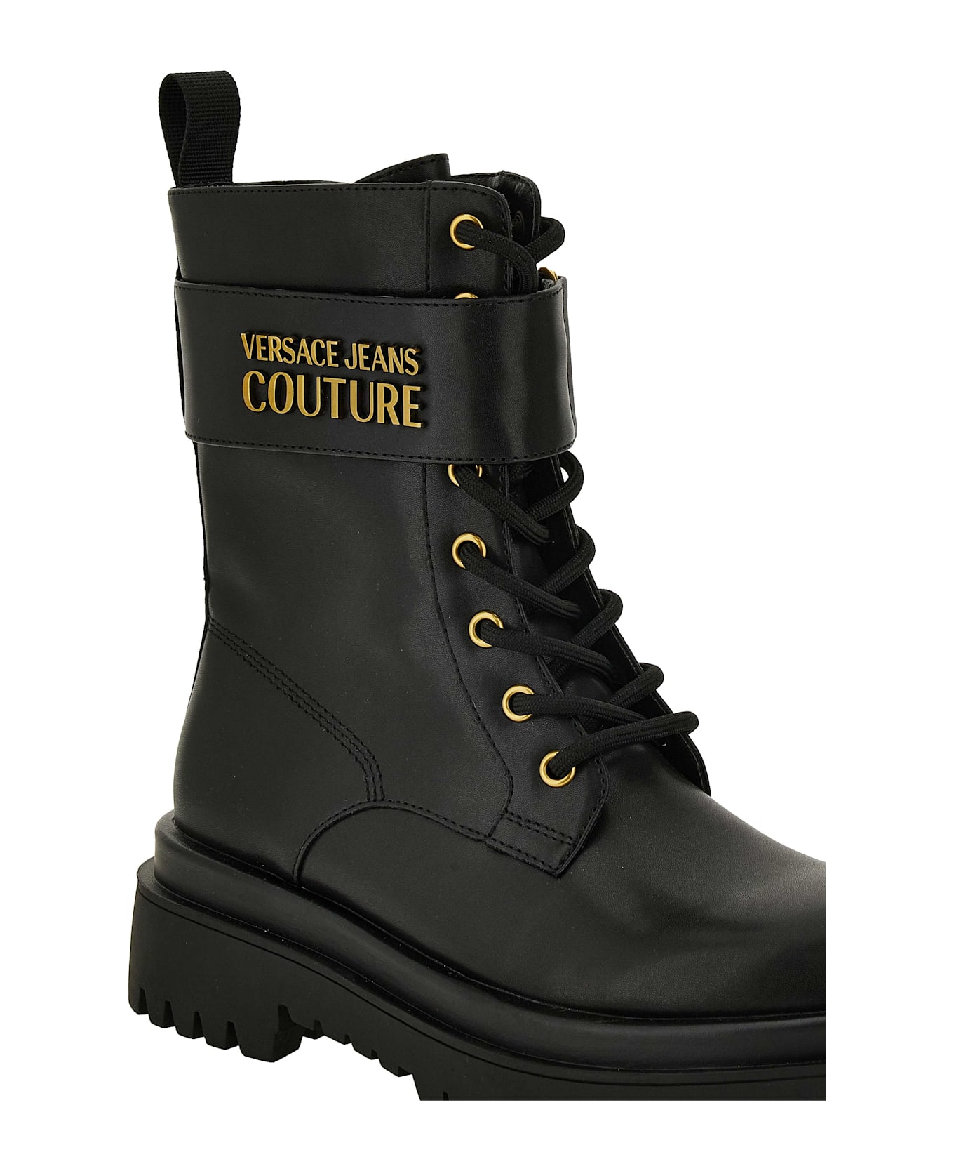 Versace Jeans Couture Ankle Boots - Black