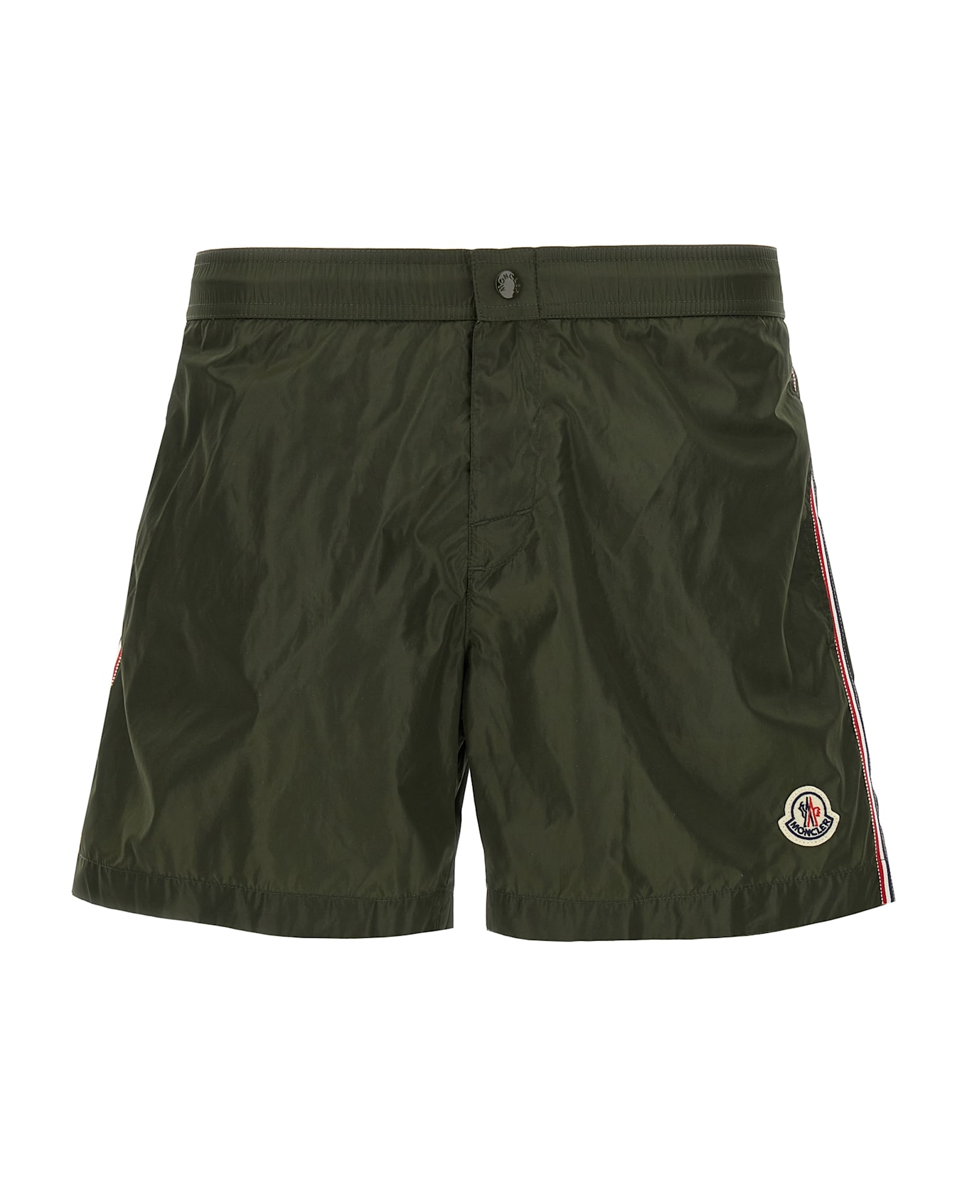 Moncler Tricolor Swimsuit - Green