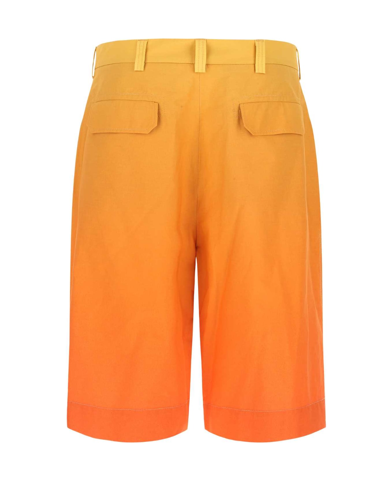 Etro Multicolor Cotton Bermuda Shorts - 0750