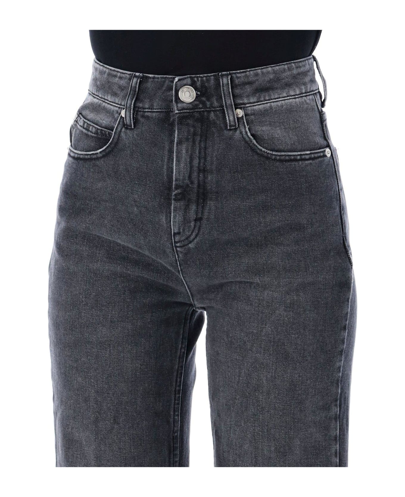 Ami Alexandre Mattiussi Paris Flared Jeans - BLACK