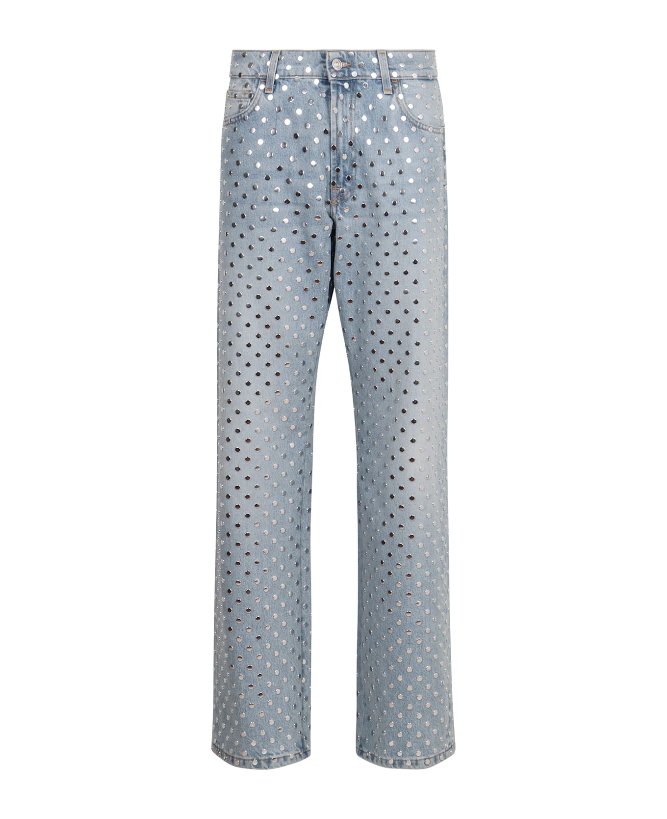 7 For All Mankind 5-pocket Straight-leg Jeans - Denim