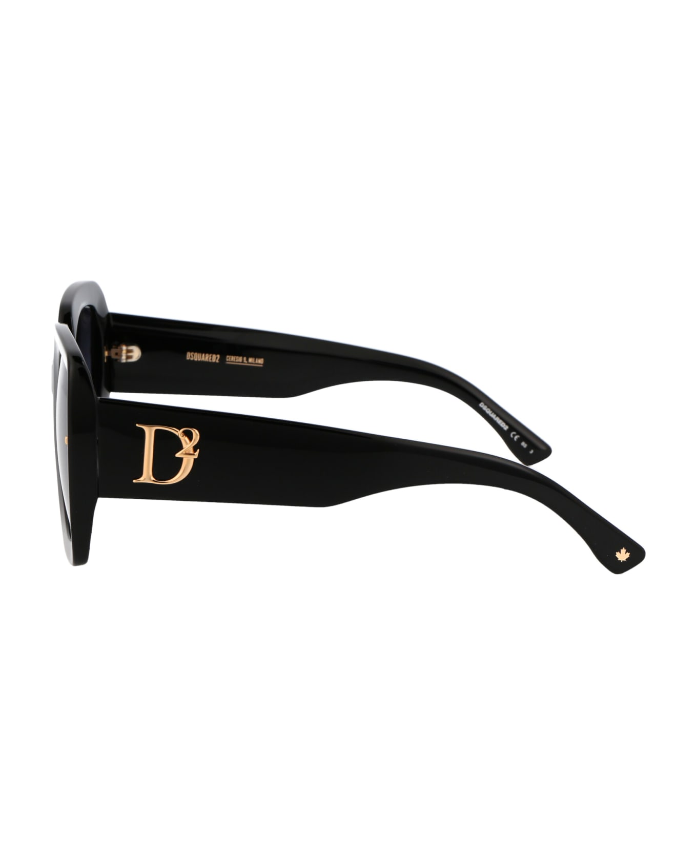 Dsquared2 Eyewear D2 0063/s Sunglasses - 8079O BLACK サングラス