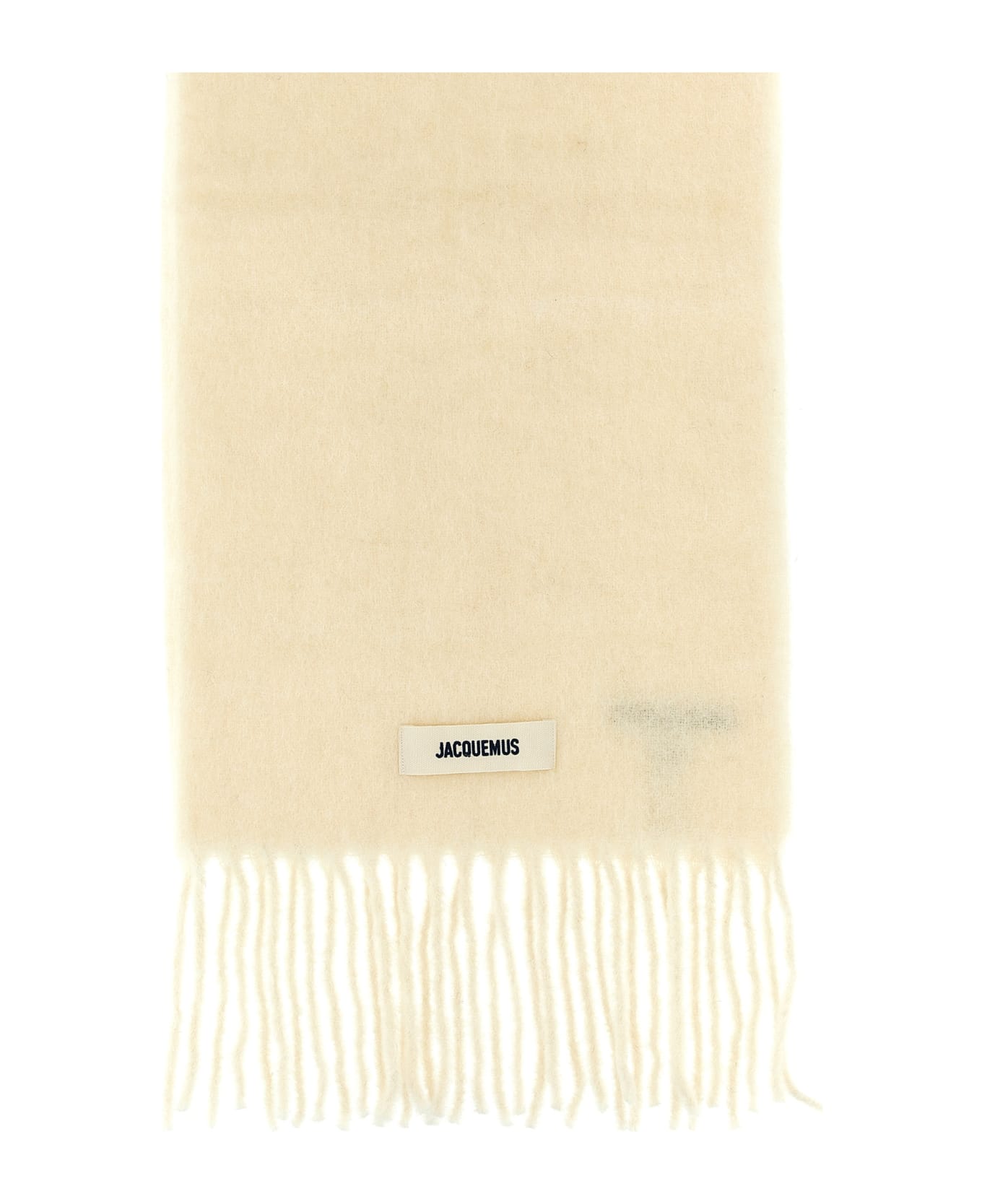 Jacquemus 'l'echarpe Carro' Scarf - White