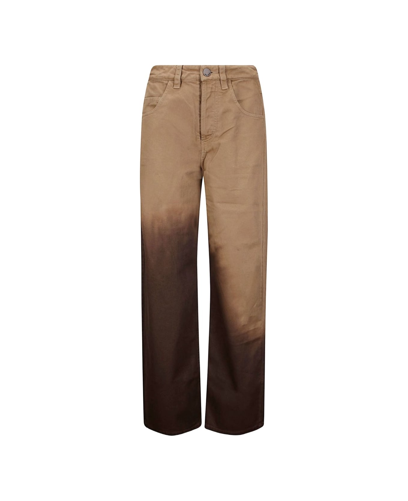 Uma Wang Cotton Trousers - Brown