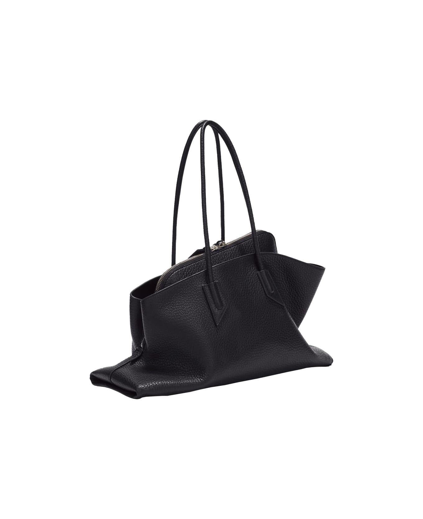 The Attico "the Walk" Medium Bag - BLACK