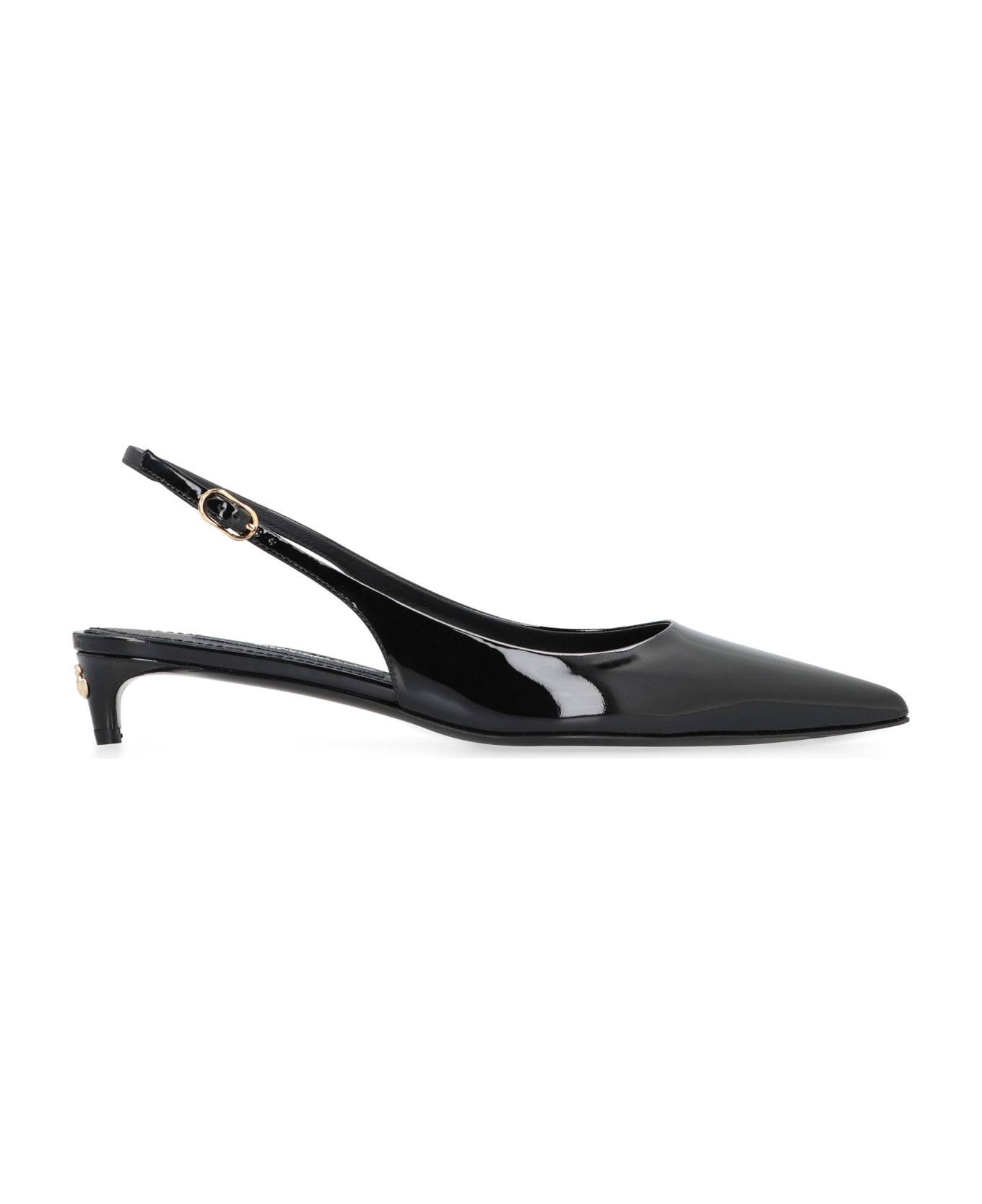 Dolce & Gabbana Leather Slingback Pumps - NEROORO