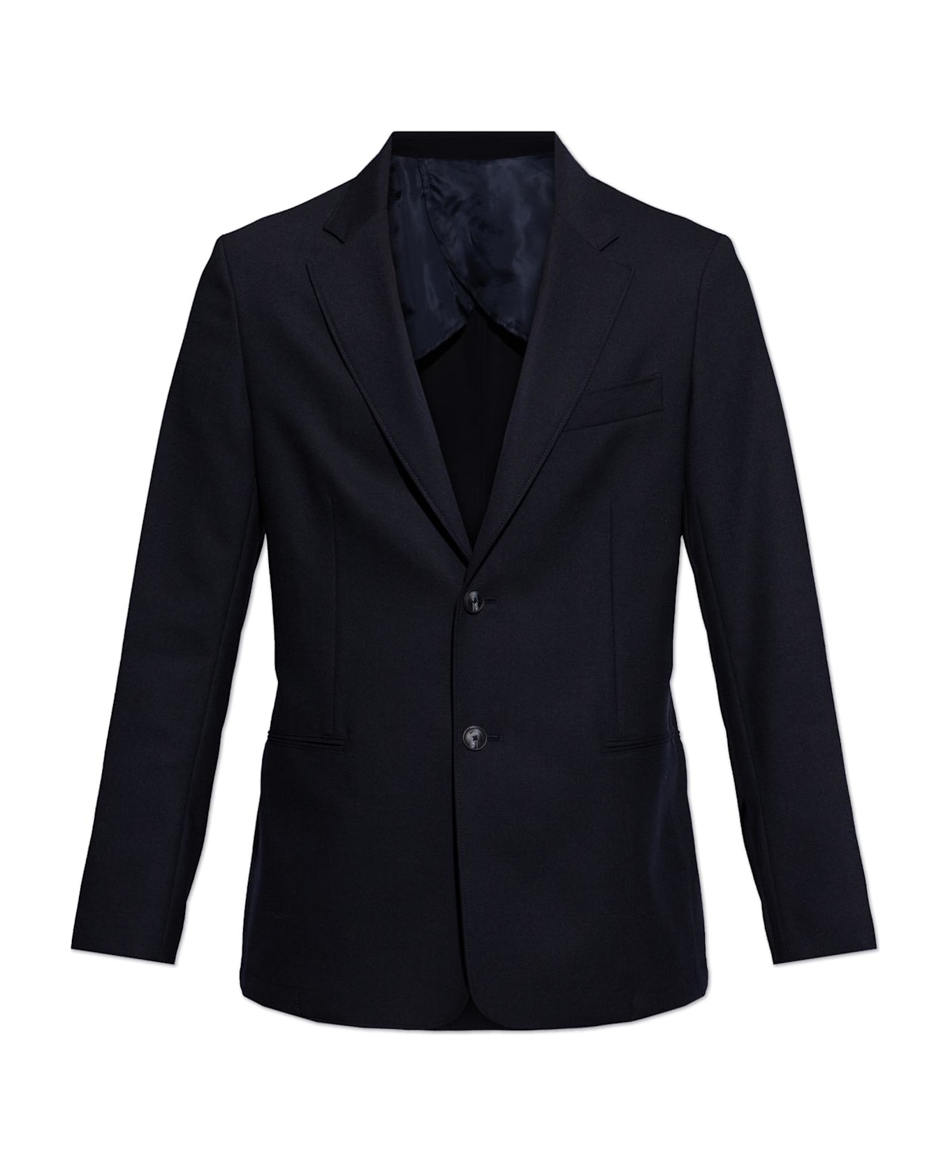 Emporio Armani Blazer With Open Lapels - Blue Navy