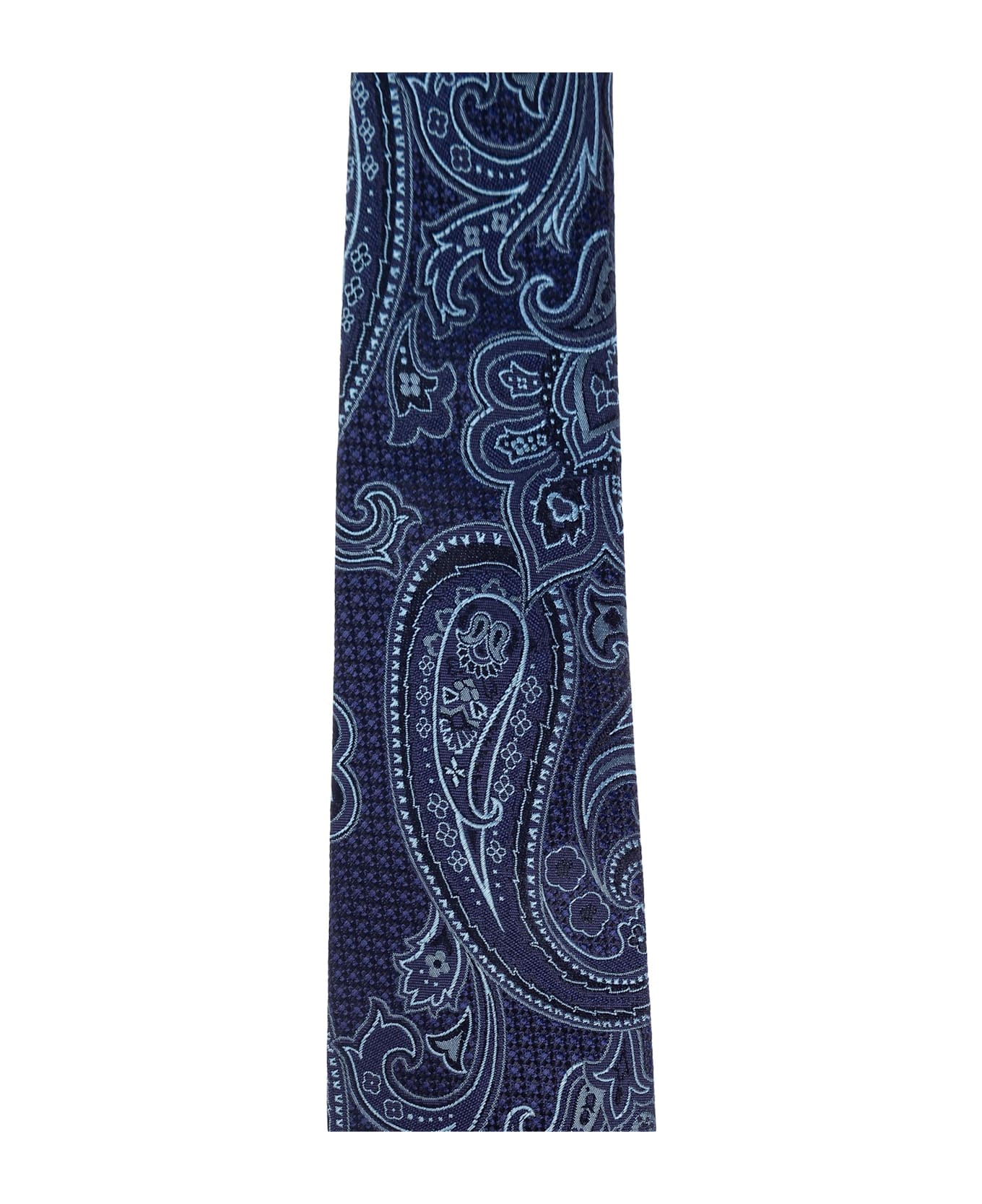 Etro Patterned Tie - BLUE