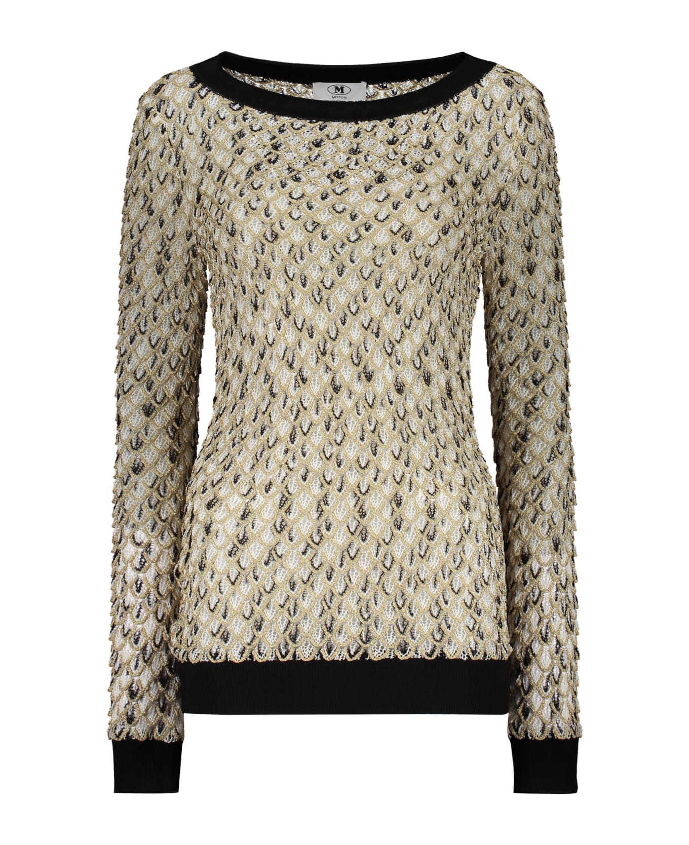 M Missoni Long Sleeve Sweater - Multicolor ニットウェア