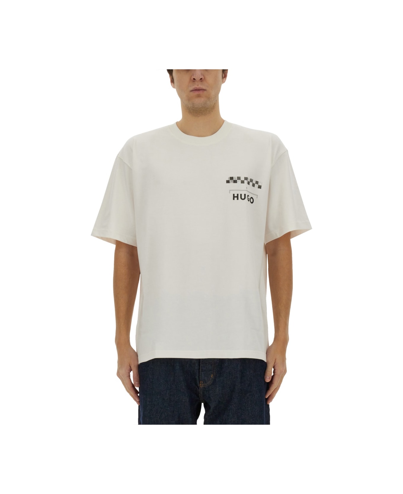 Hugo Boss T-shirt 
drallie
 - Natural
