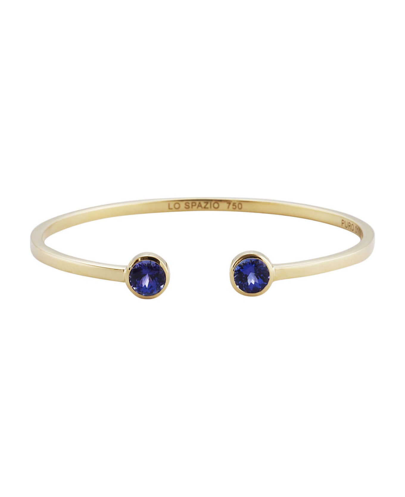 Lo Spazio Jewelry Lo Spazio Tanzanite Bangle - Purple_Blue