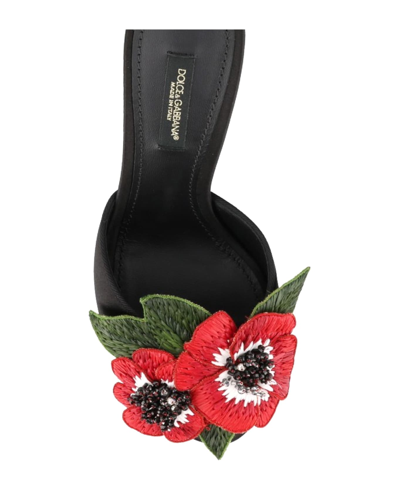 Dolce & Gabbana Keira Mule Sandals - Black