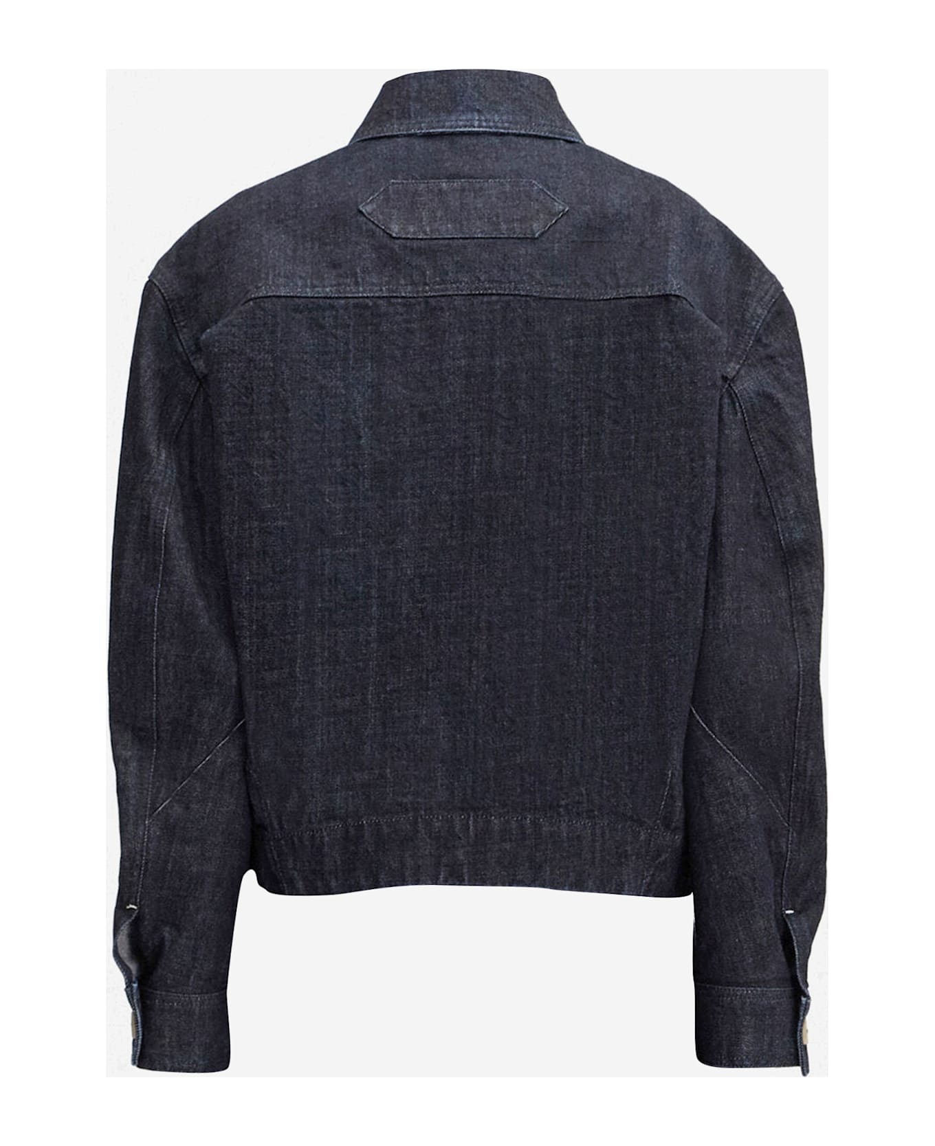 Jacquemus De-nîmes Canevas Denim Jacket - Navy scuro