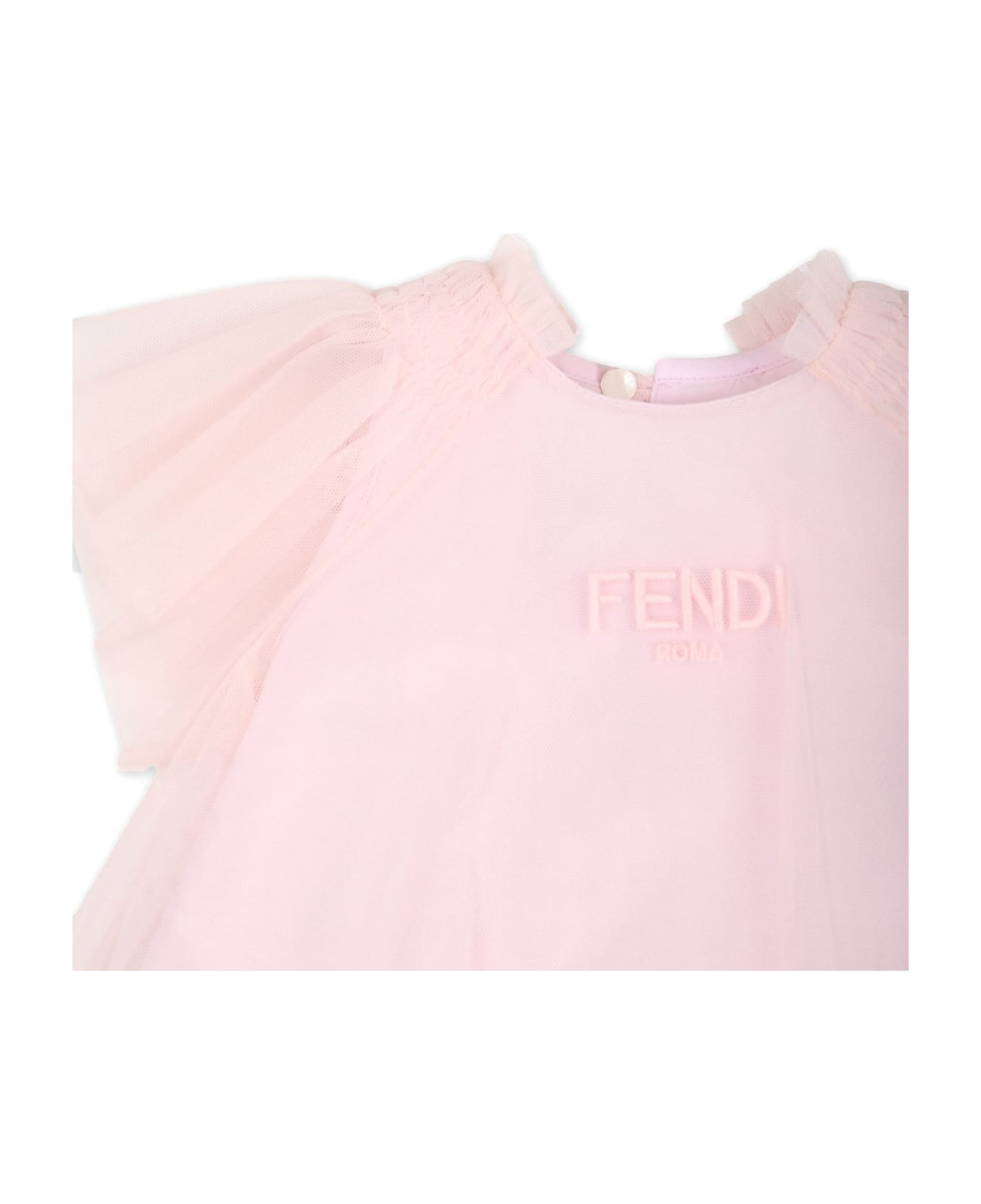 Fendi Kids Dresses Pink - Pink