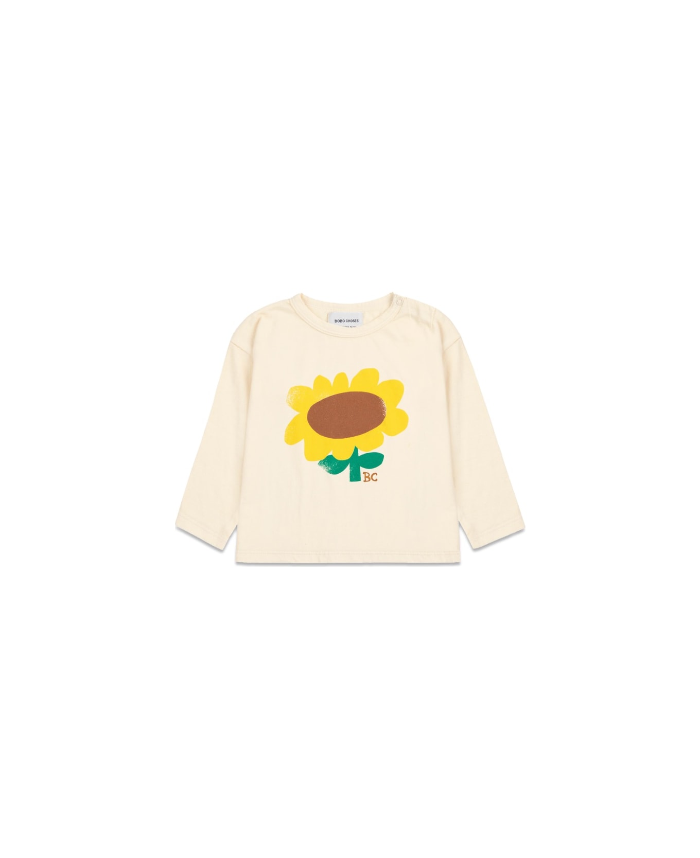 Bobo Choses "sunflower" T-shirt - WHITE